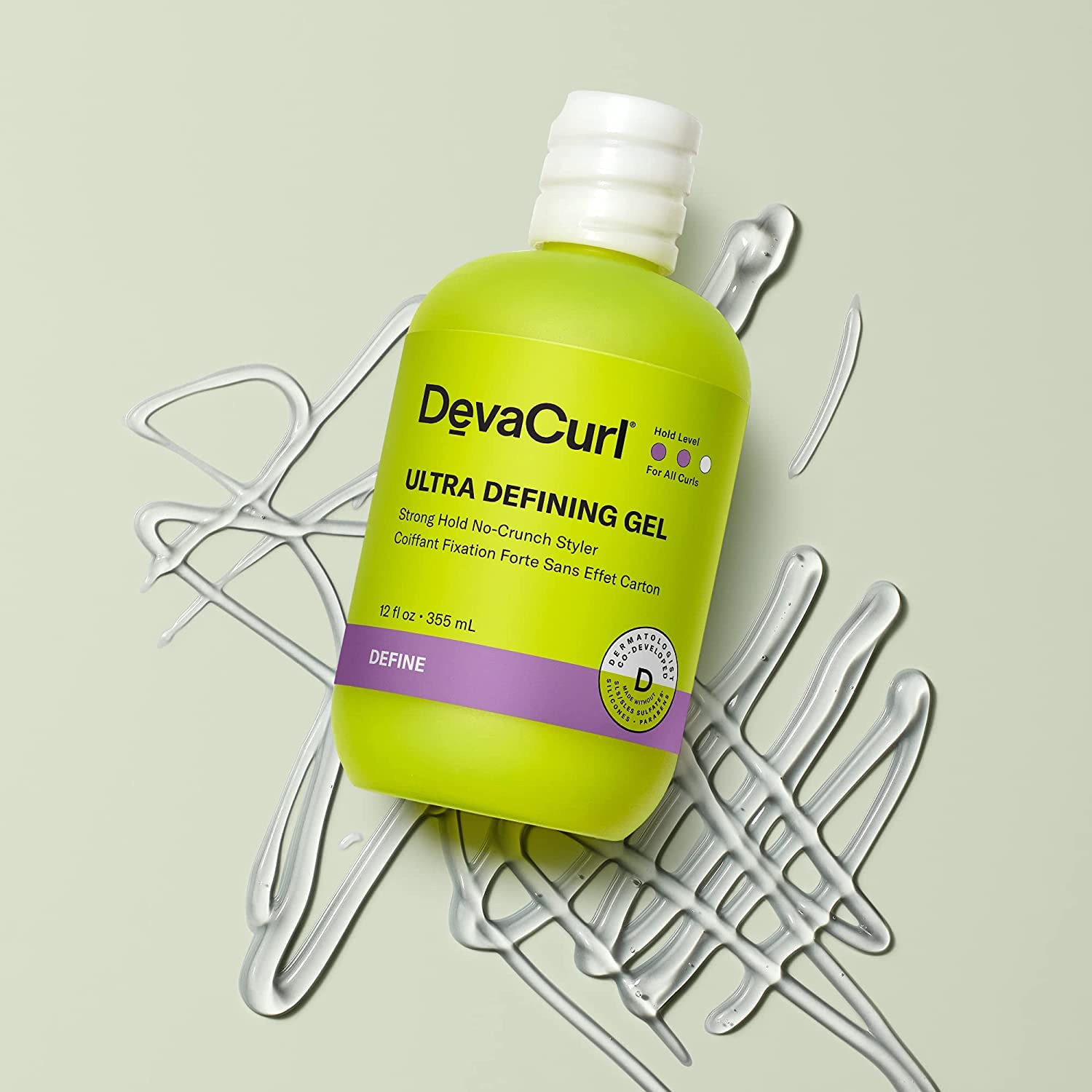 Foto 3 pulgar | Gel Devacurl Ultra Defining, De Fijación Fuerte, Sin Crujir, 355 Ml - Venta Internacional.