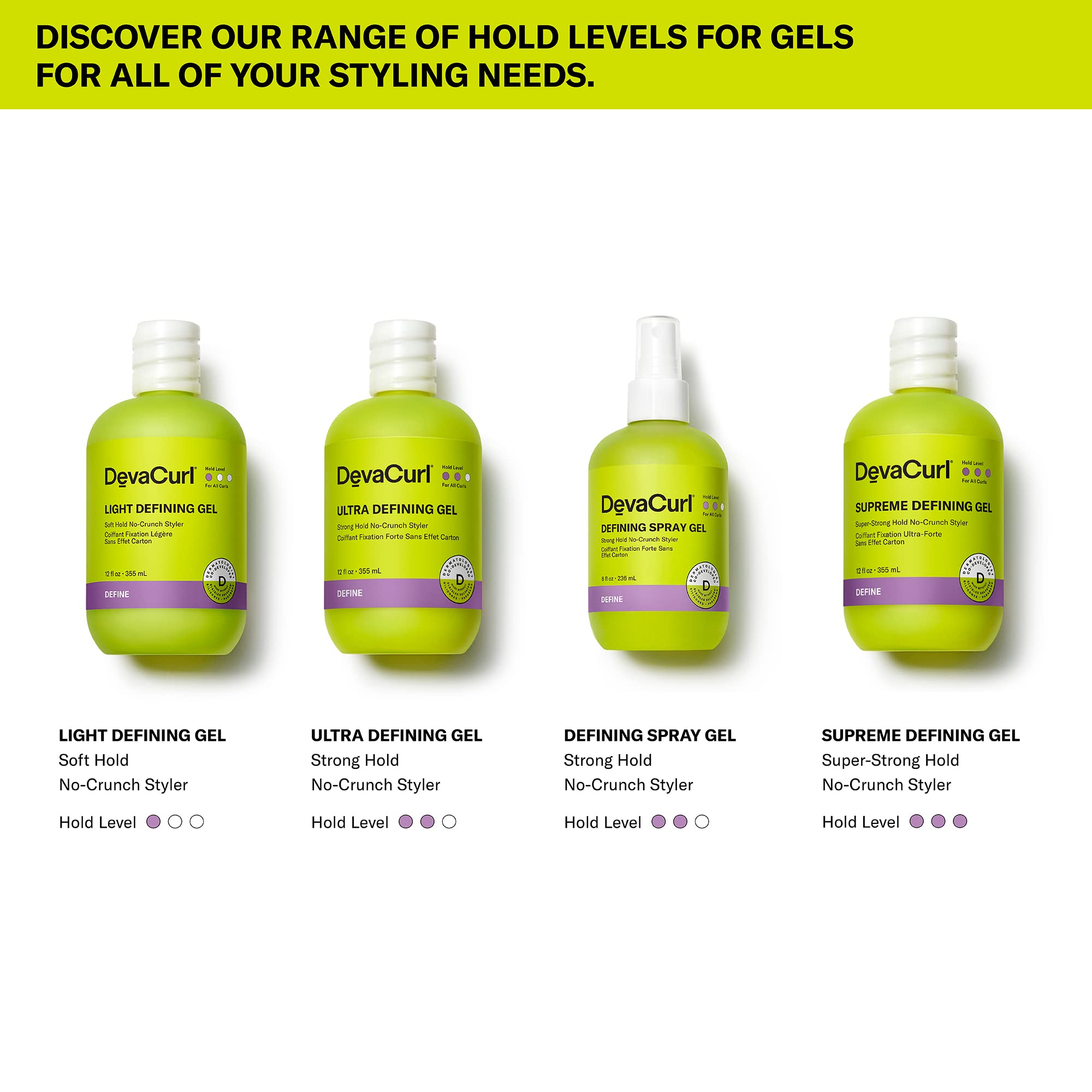Foto 6 pulgar | Gel Devacurl Ultra Defining, De Fijación Fuerte, Sin Crujir, 355 Ml - Venta Internacional.