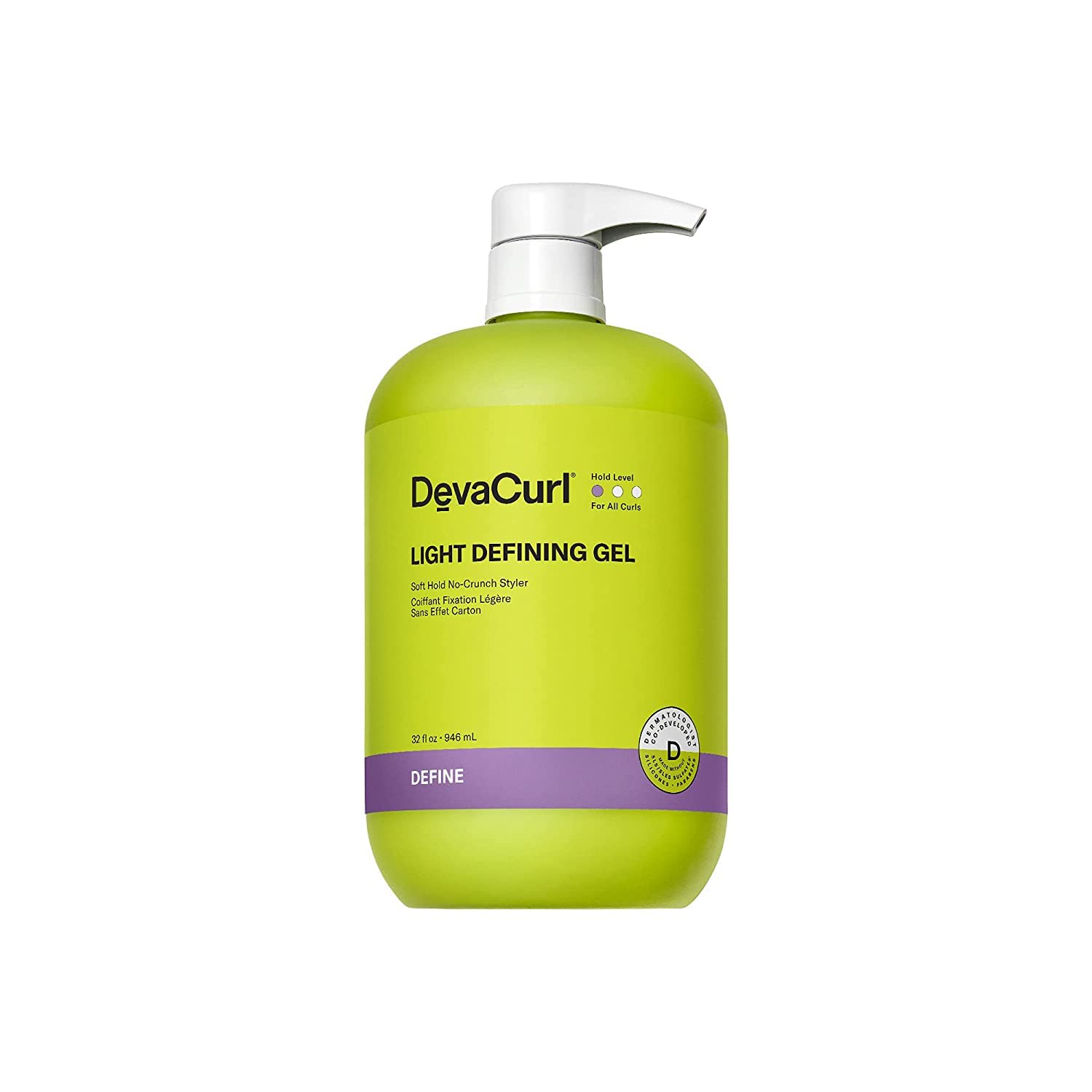 Foto 2 pulgar | Gel Styler Devacurl Light Define Soft Hold 946 Ml Bright Breeze - Venta Internacional.