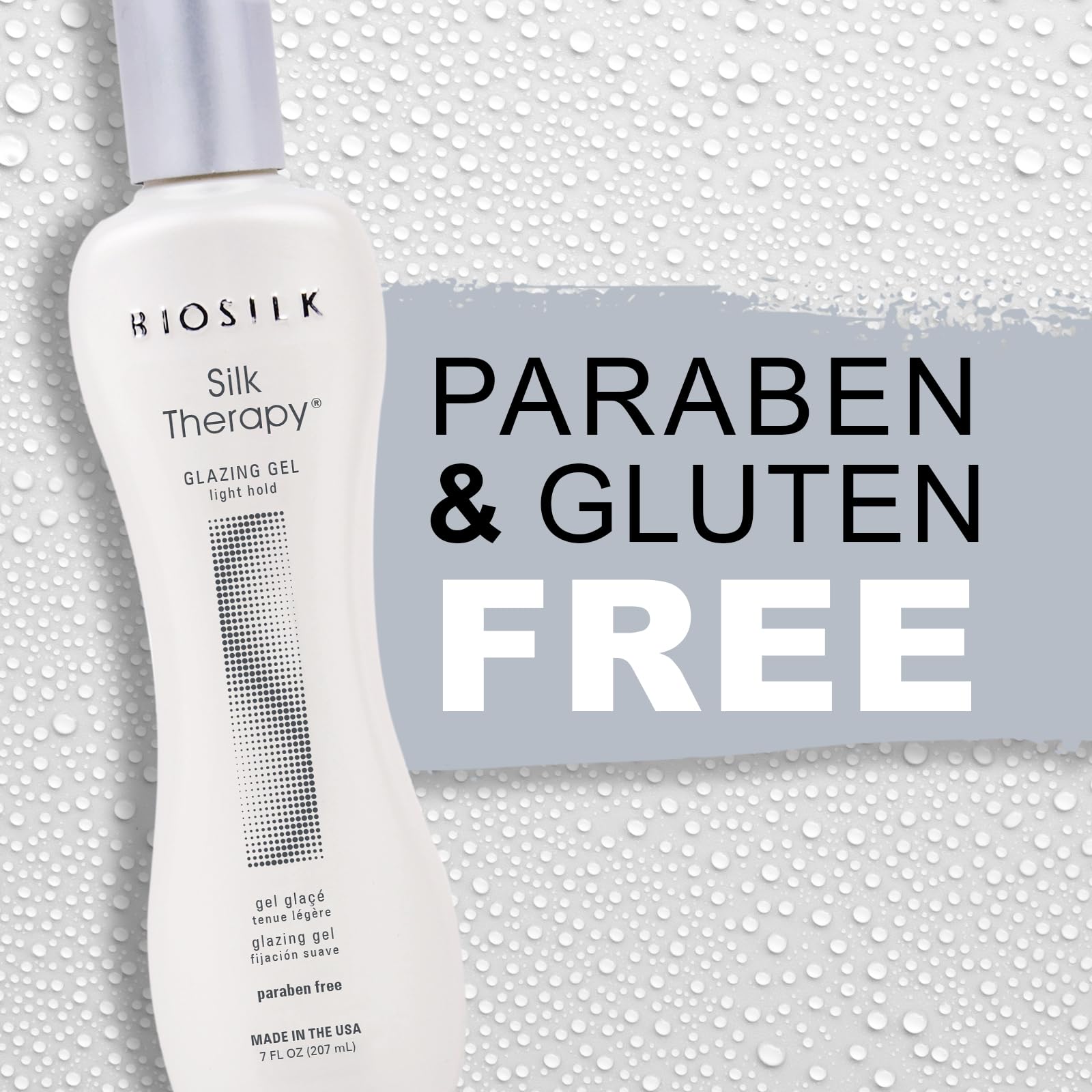 Foto 6 pulgar | Gel De Peinado Biosilk Silk Therapy Glazing 200 Ml Light-hold - Venta Internacional.