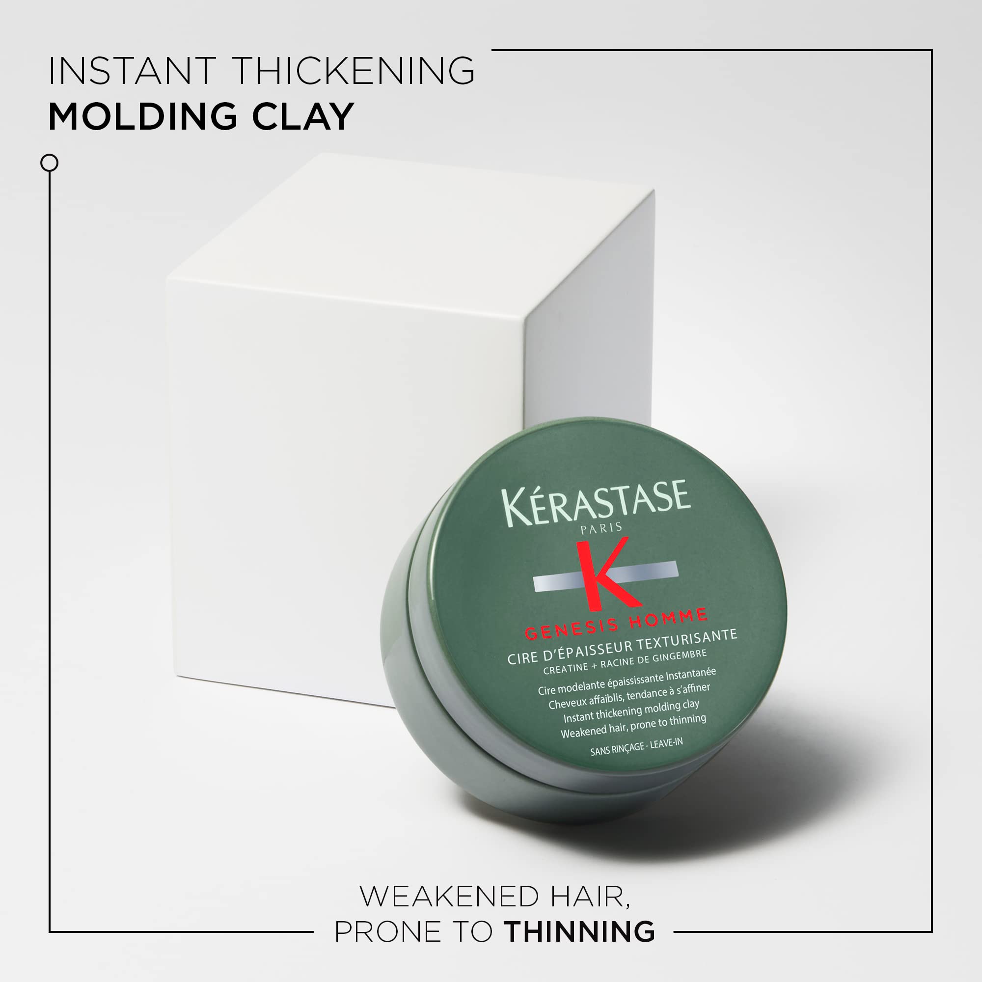 Foto 3 pulgar | Pomada De Cera Para Peinar Kerastase Genesis Homme Para Cabello Debilitado - Venta Internacional.