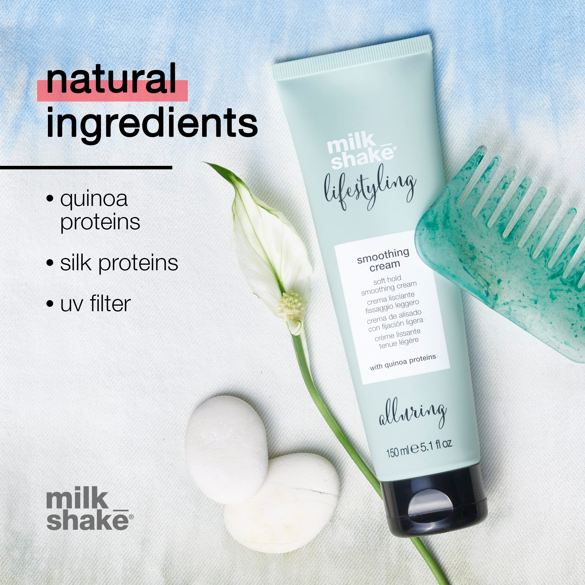 Foto 7 pulgar | Crema Capilar Milk_shake Lifestyling Suavizante 150 Ml - Venta Internacional.