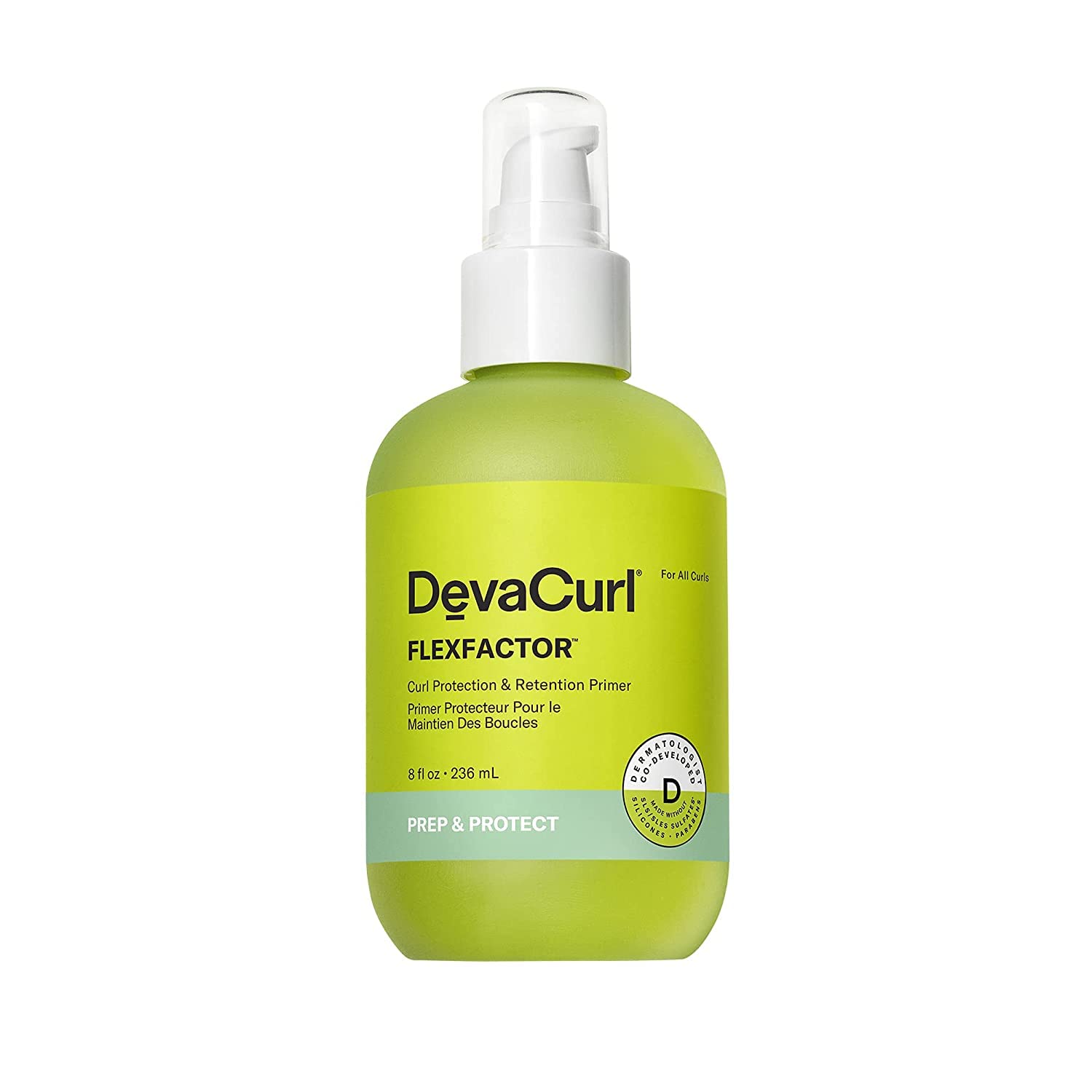 Foto 2 pulgar | Primer Protector Y De Retención De Rizos Devacurl Flexfactor 240 Ml - Venta Internacional.