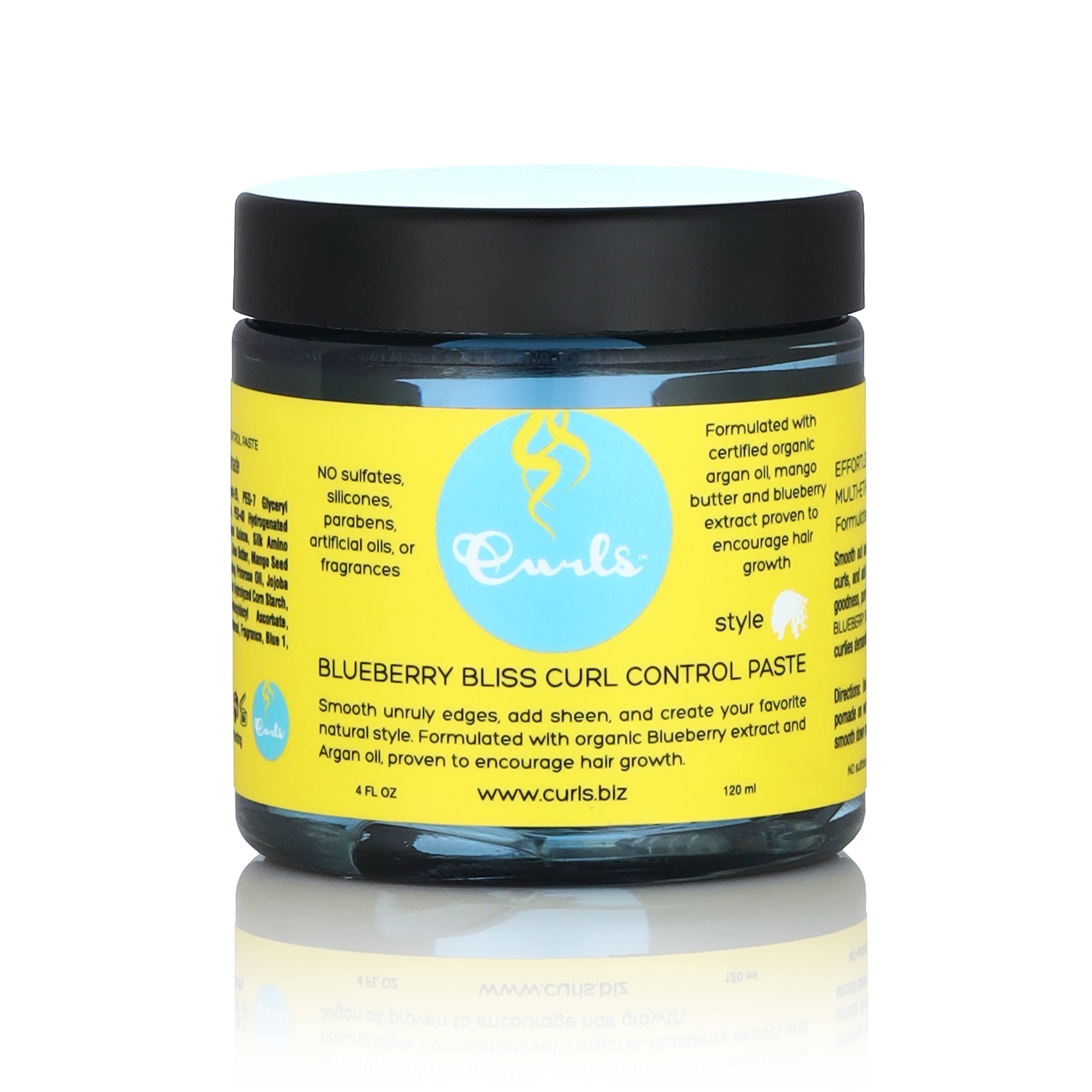 Foto 2 pulgar | Pomada Para El Cabello Curls Blueberry Bliss Control Paste 120 Ml - Venta Internacional.