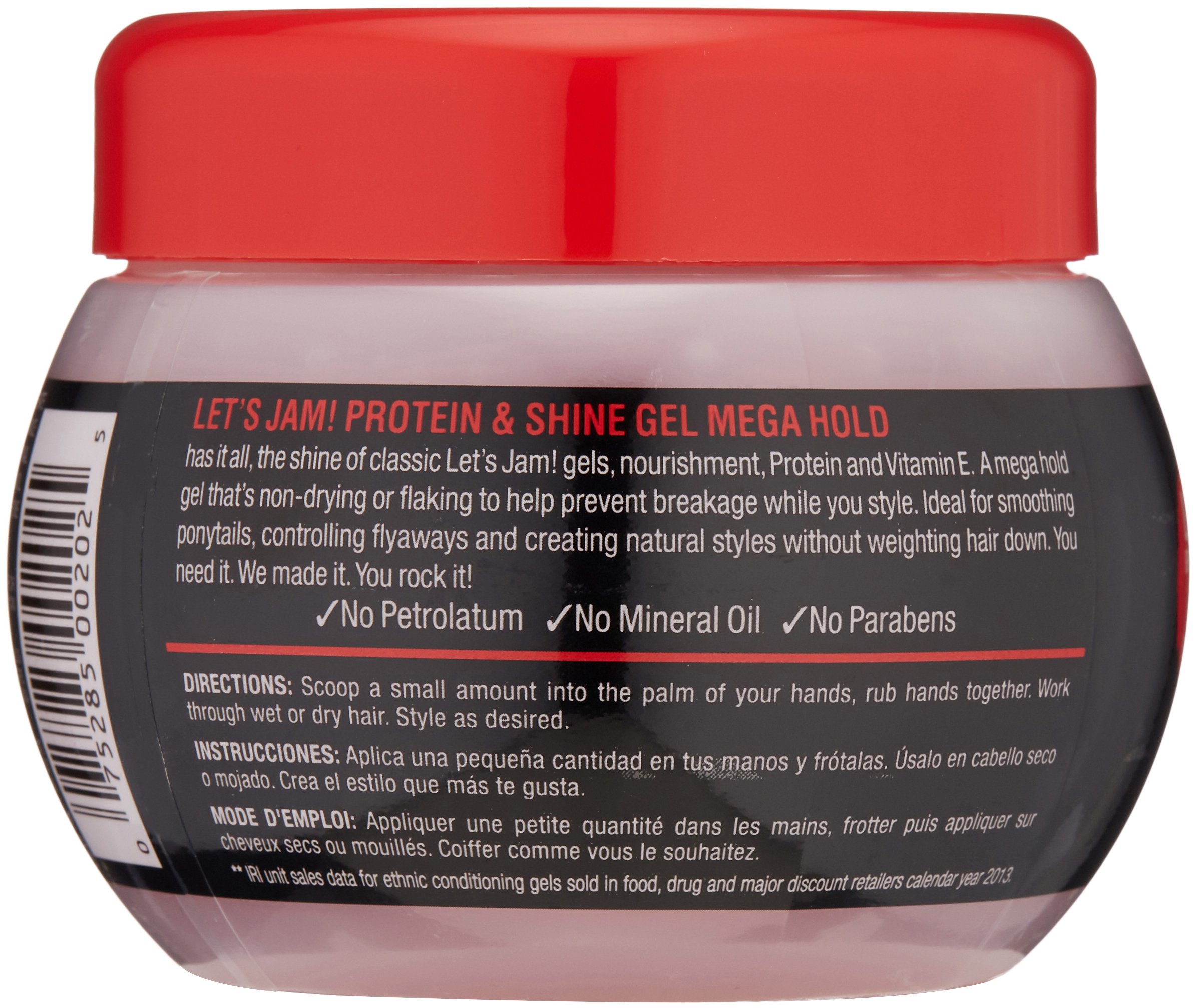 Foto 4 pulgar | Gel Para El Cabello Softsheen-carson Let's Jam! Mega Hold 250 Ml - Venta Internacional.