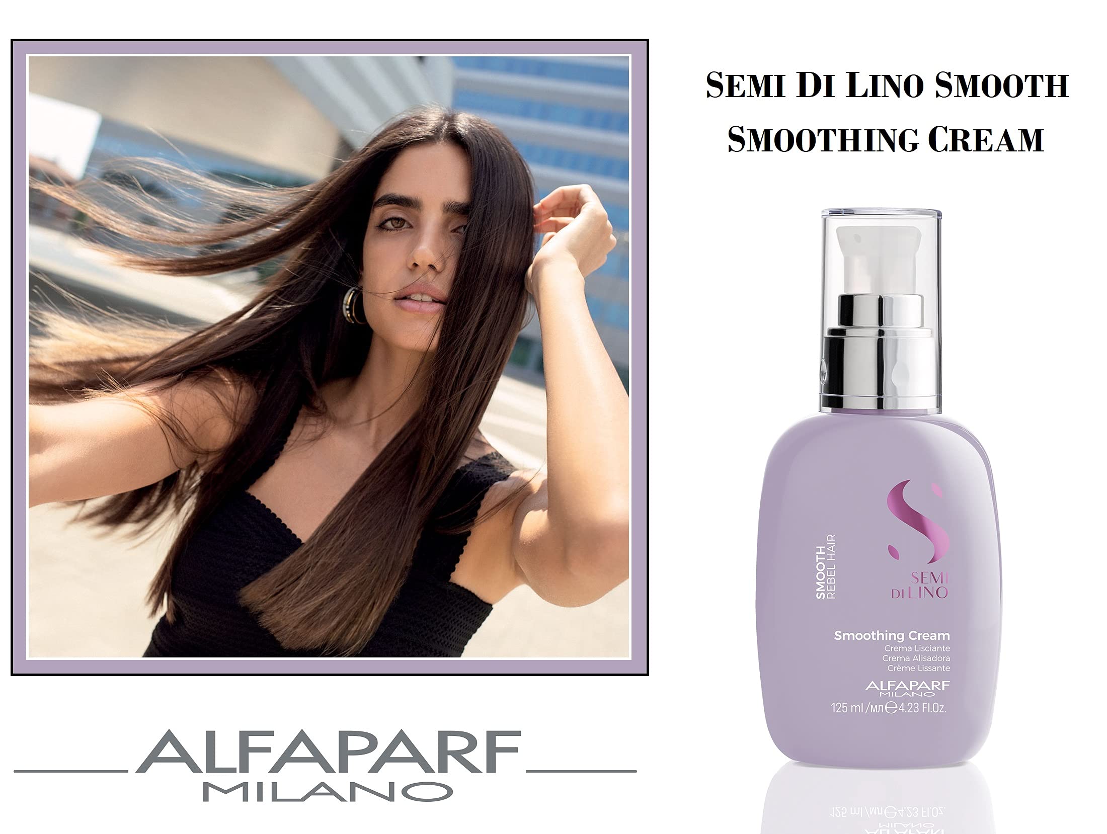 Foto 4 | Crema Alisante Alfaparf Milano Semi Di Lino Smooth 125ml - Venta Internacional.