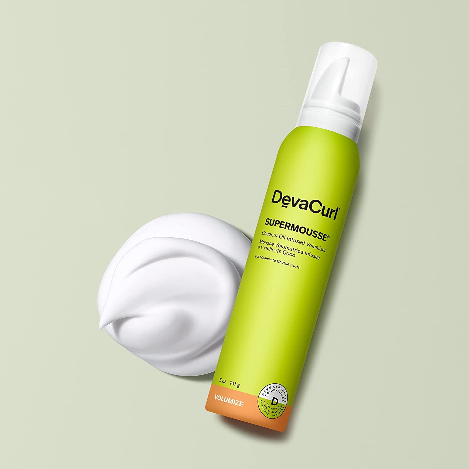 Foto 2 | Aceite De Coco Volumizer Devacurl Supermousse  Con Infusión De 150 Ml - Venta Internacional.