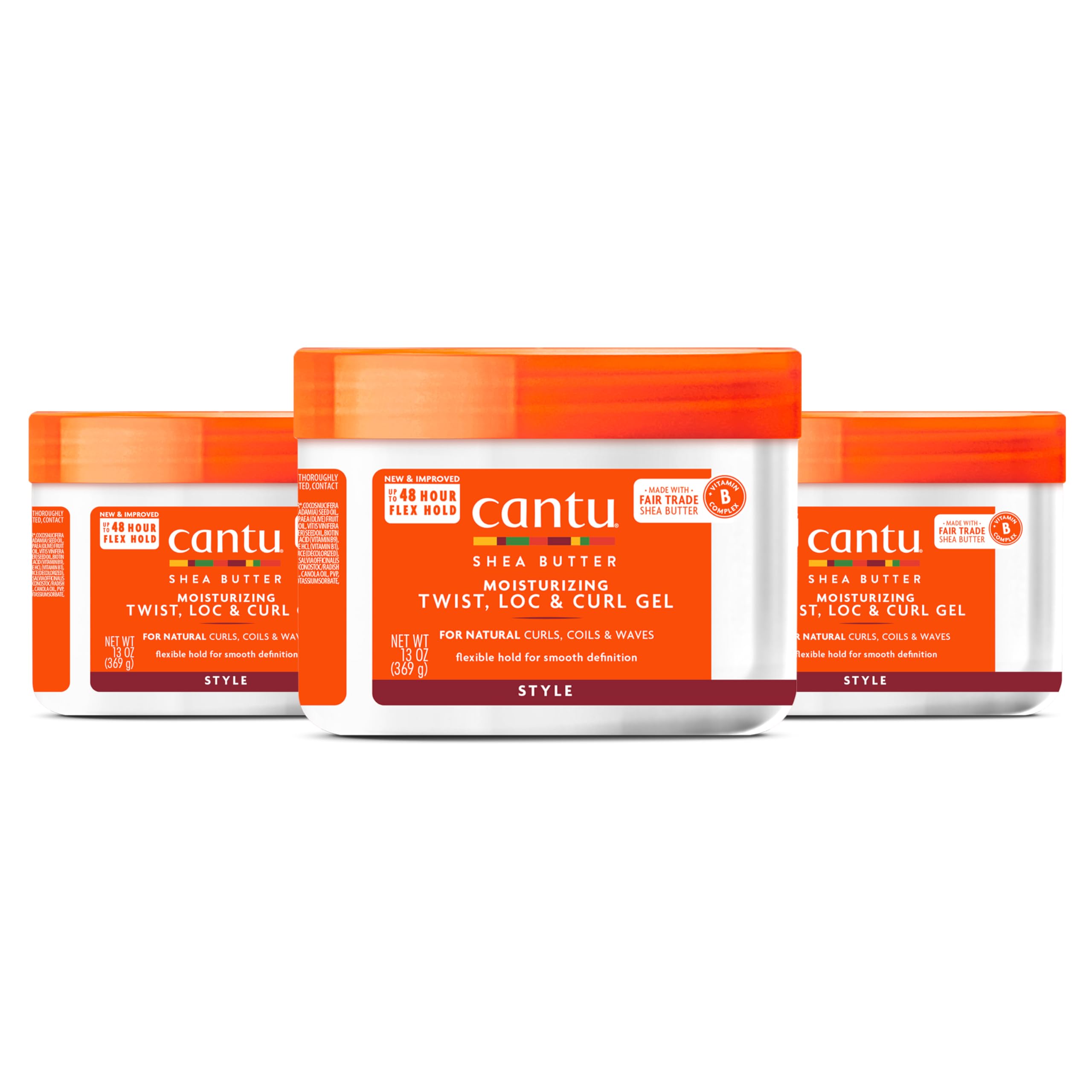 Gel Cantu Hidratante Twist & Lock Con Manteca De Karité 385 Ml - Venta Internacional.