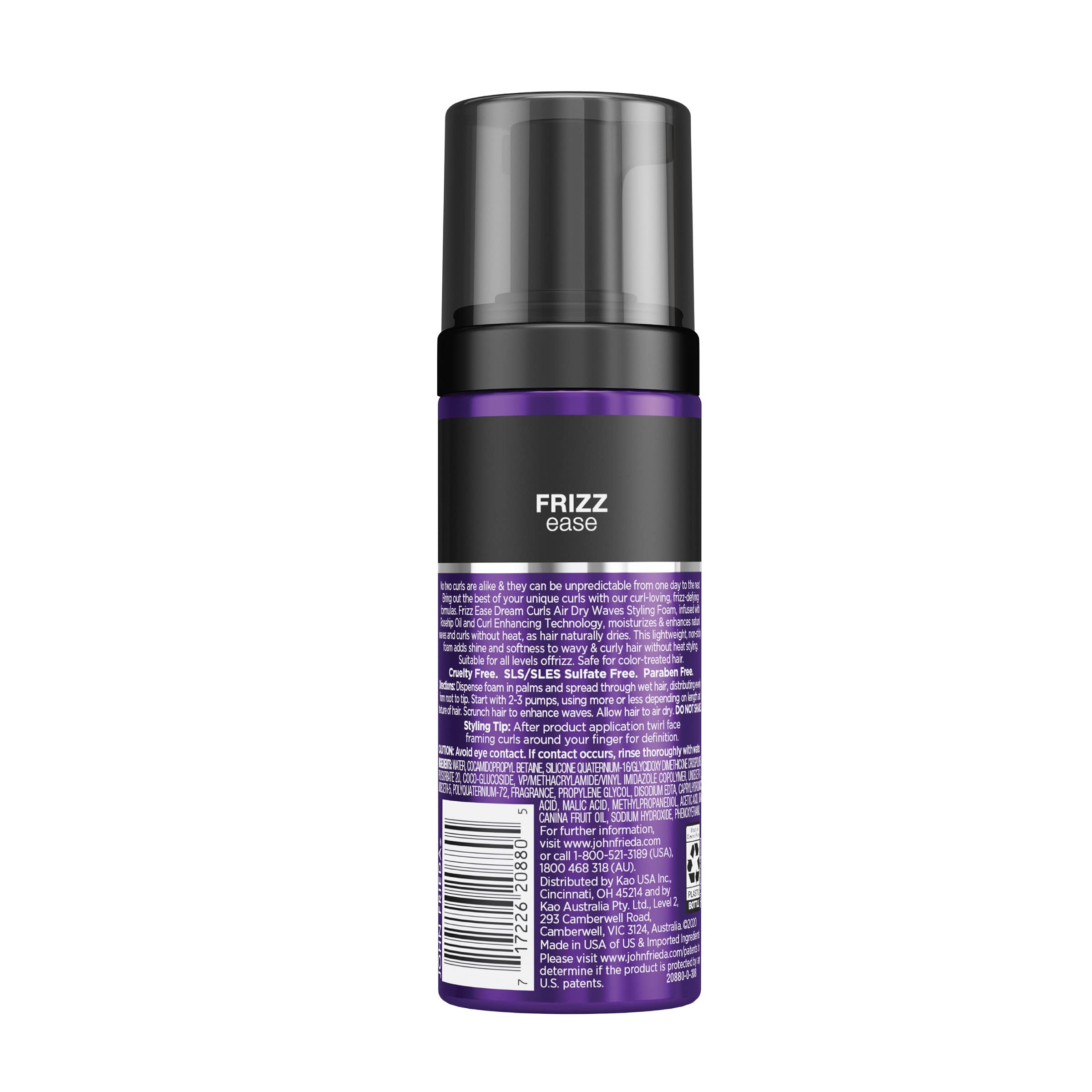 Foto 4 pulgar | Espuma De Peinado John Frieda Frizz Ease Dream Curls Air Dry, 150 Ml - Venta Internacional.