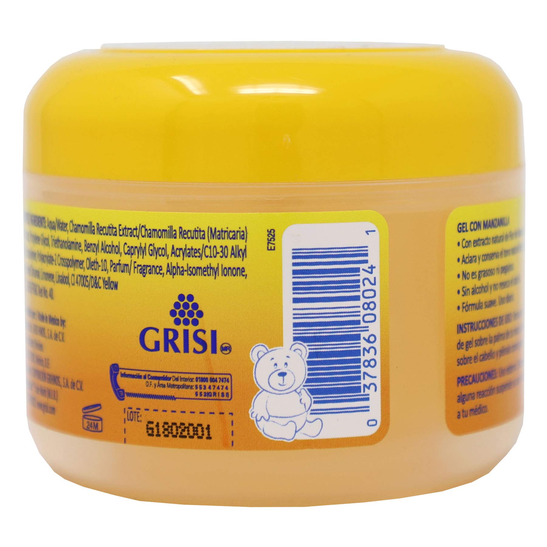 Foto 6 | Gel Para El Cabello Ricitos De Oro Con Manzanilla Sin Alcohol, 120 Ml, Paquete De 3 - Venta Internacional.