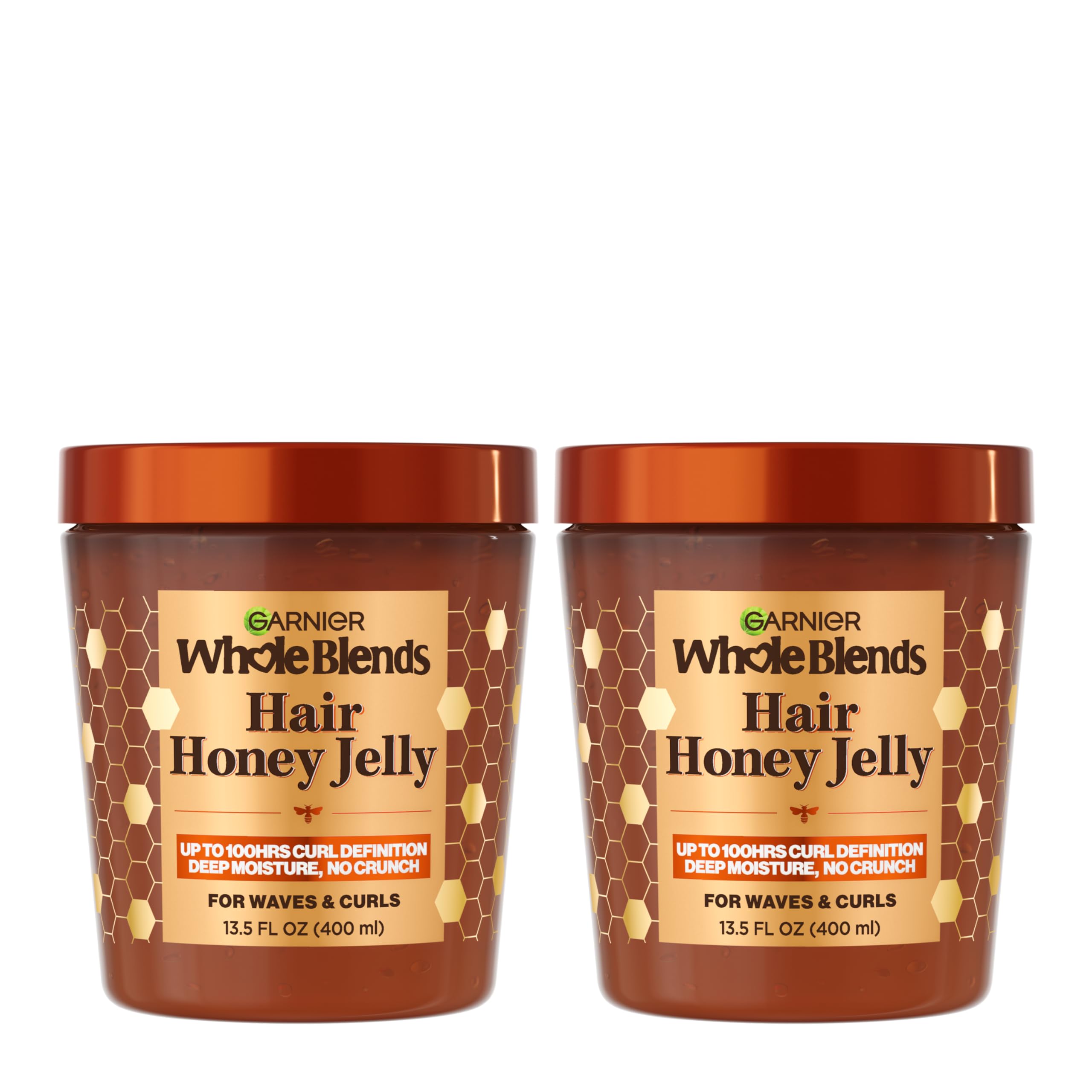 Foto 2 pulgar | Gel Para El Cabello Garnier Whole Blends Hair Honey Jelly, 400 Ml, Paquete De 2 - Venta Internacional.