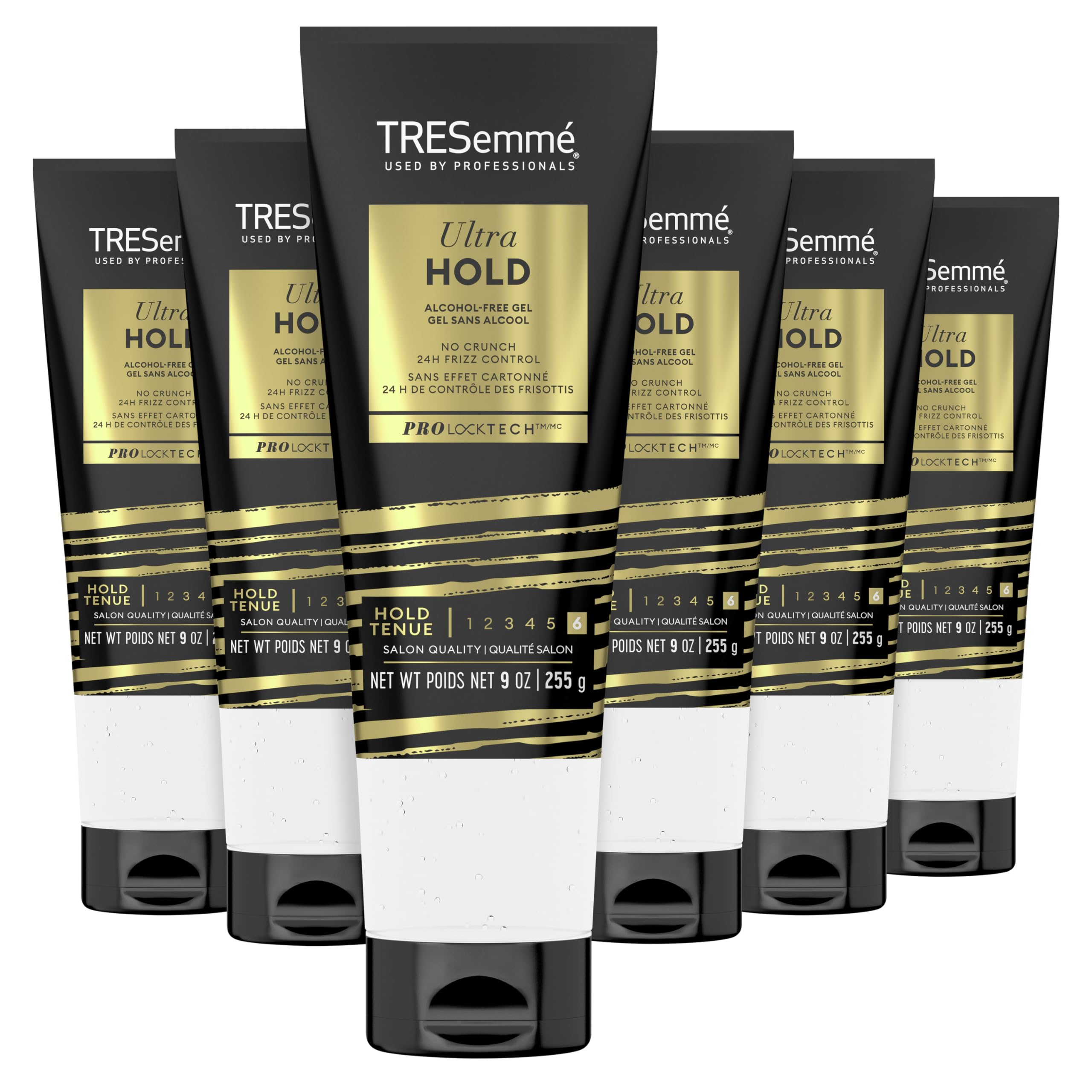 Gel Para El Cabello Tresemmé Ultra Hold Sin Alcohol, Paquete De 6, 270 Ml - Venta Internacional.