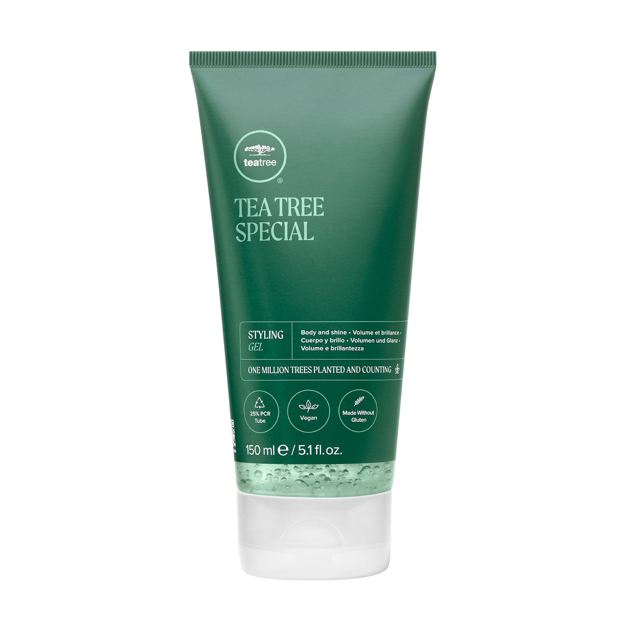 Gel Para Peinar Con Forma De Árbol De Té, Fijación Media Y Alto Brillo, 150 Ml, Para Todo El Cabello - Venta Inter