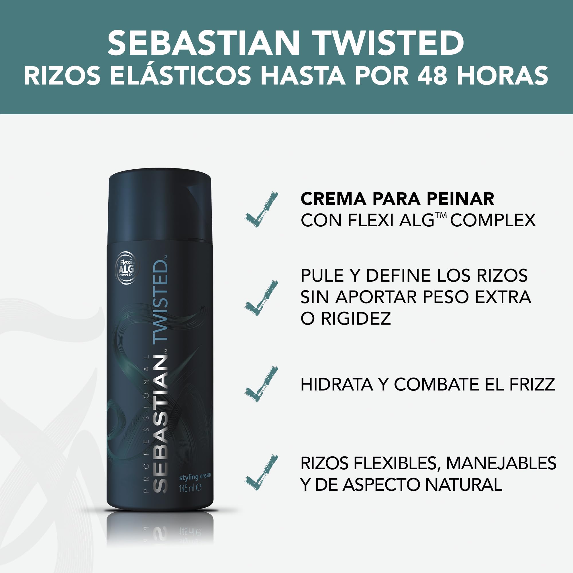 Foto 3 pulgar | Crema Para Peinar Sebastian Twisted Elastic Curl Magnifier 145 Ml - Venta Internacional.