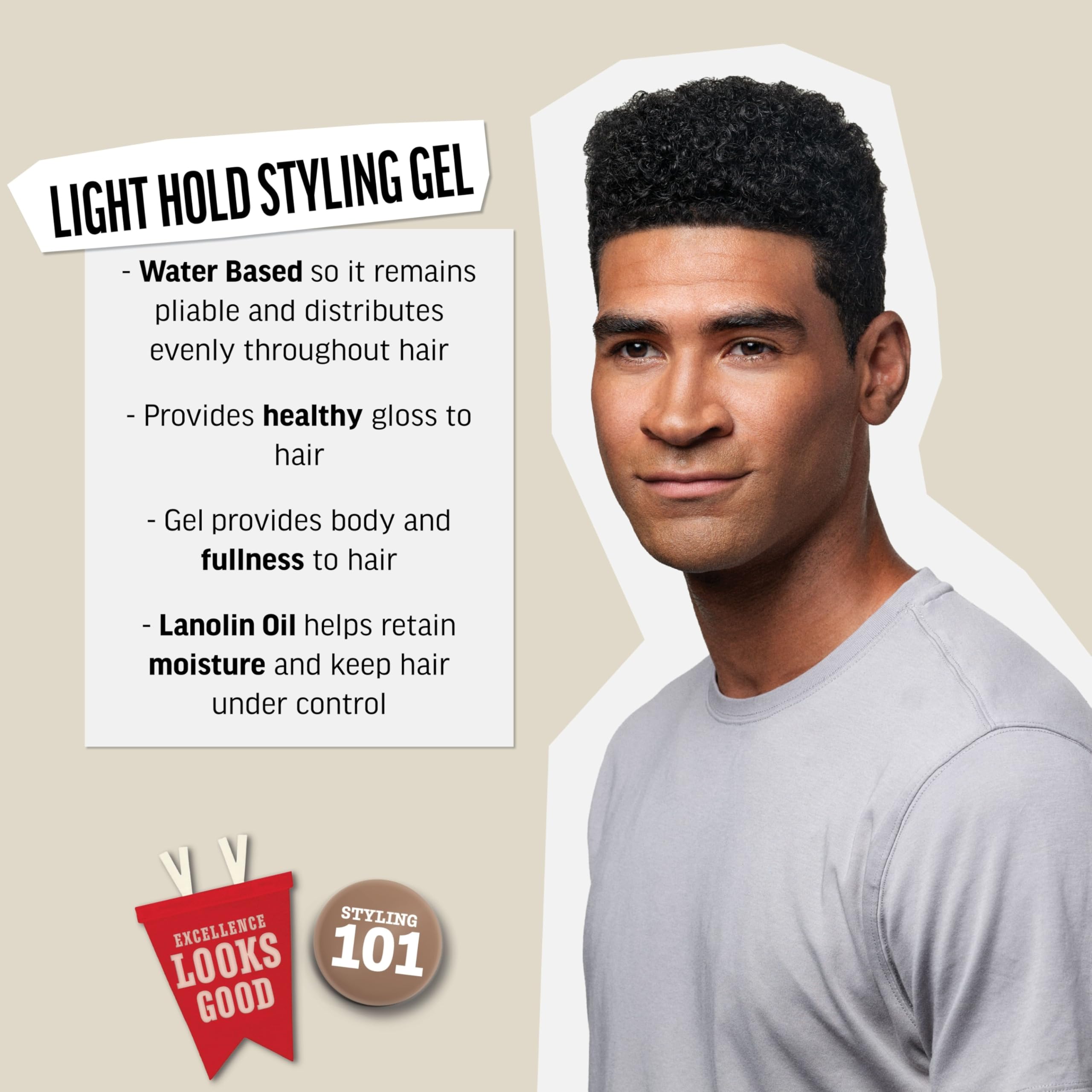 Foto 3 pulgar | Gel Para El Cabello American Crew Light Hold 388 Ml Para Hombre - Venta Internacional.