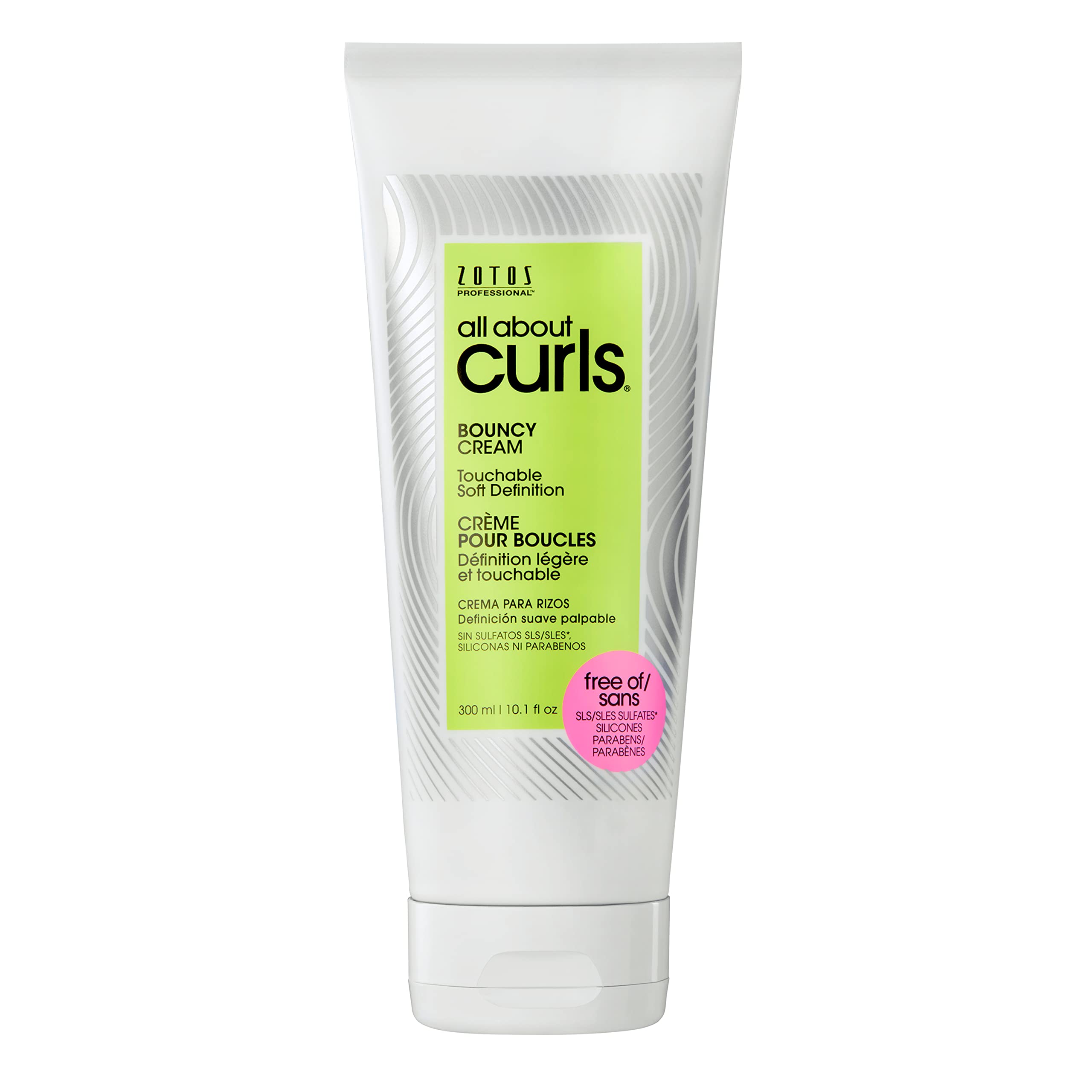 Crema De Peinado All About Curls Bouncy, Vegana, Sin Sulfatos, 300 Ml - Venta Internacional.