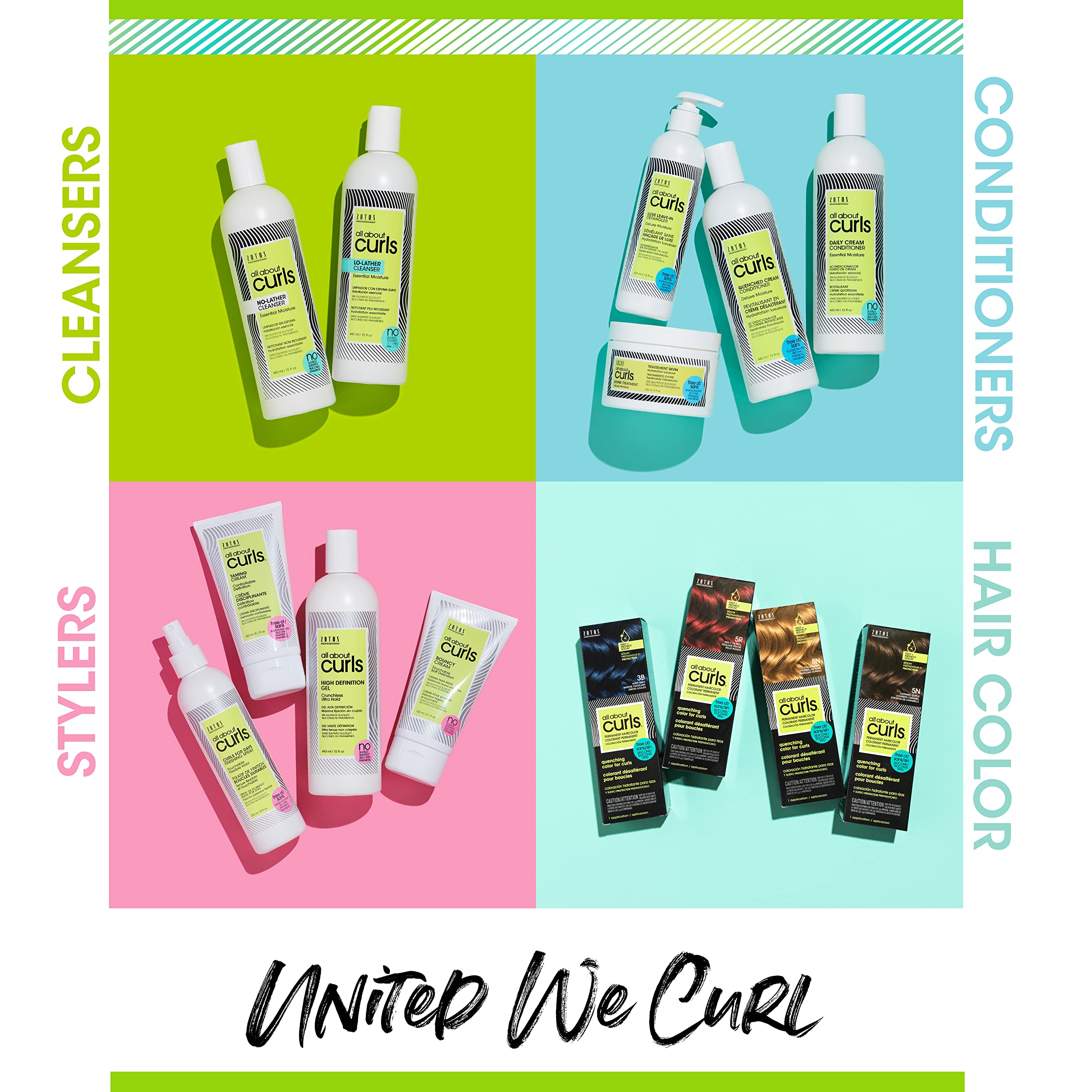 Foto 7 pulgar | Crema De Peinado All About Curls Bouncy, Vegana, Sin Sulfatos, 300 Ml - Venta Internacional.