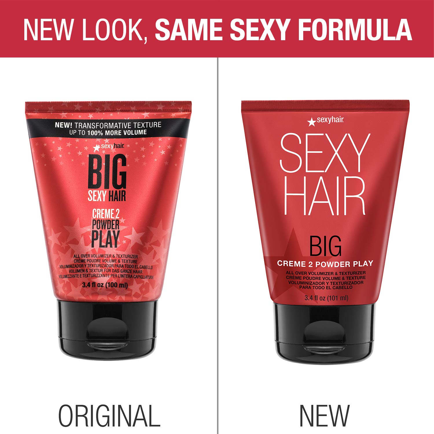 Foto 4 pulgar | Voluminizador Y Texturizador Sexyhair Big Creme 2 Powder Play - Venta Internacional.