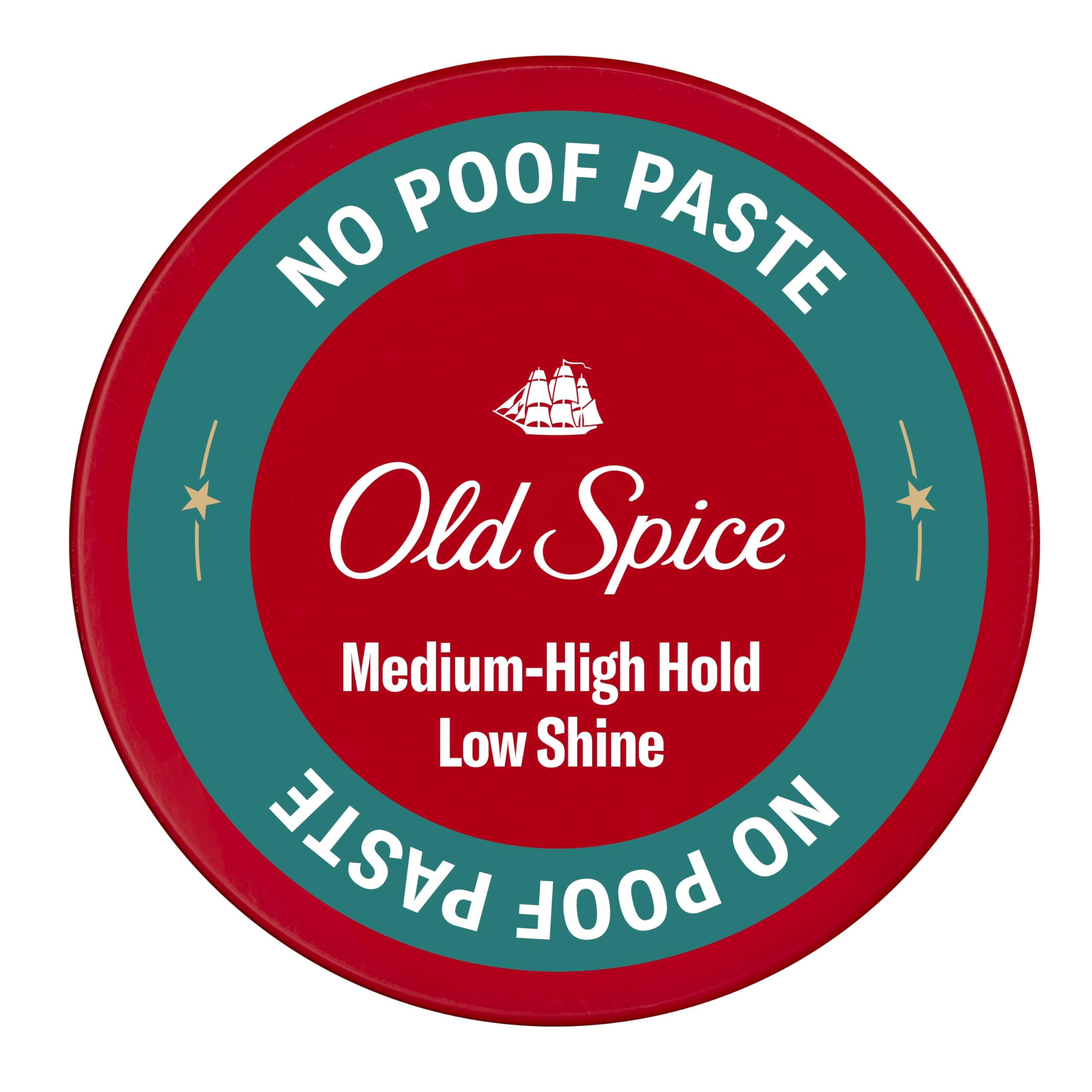 Pasta Para Peinar Old Spice No-poof, De Fijación Media-alta, 65 Ml - Venta Internacional.