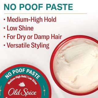 Foto 3 | Pasta Para Peinar Old Spice No-poof, De Fijación Media-alta, 65 Ml - Venta Internacional.
