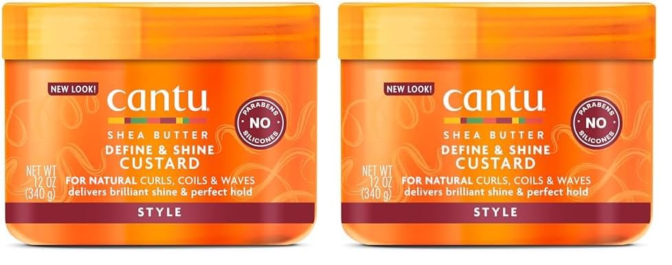 Foto 2 pulgar | Hair Custard Cantu Define & Shine Con Manteca De Karité 360 Ml X2 - Venta Internacional.