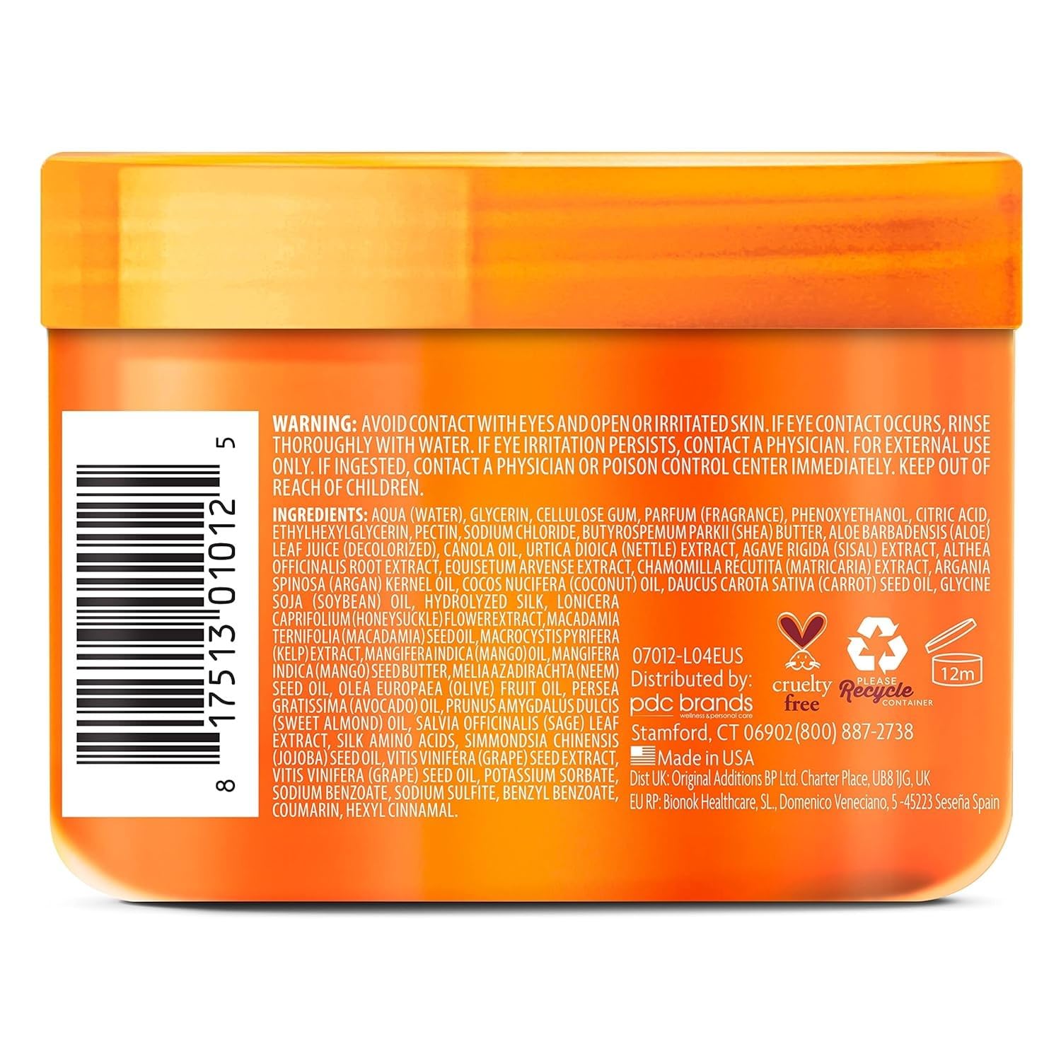 Foto 3 pulgar | Hair Custard Cantu Define & Shine Con Manteca De Karité 360 Ml X2 - Venta Internacional.