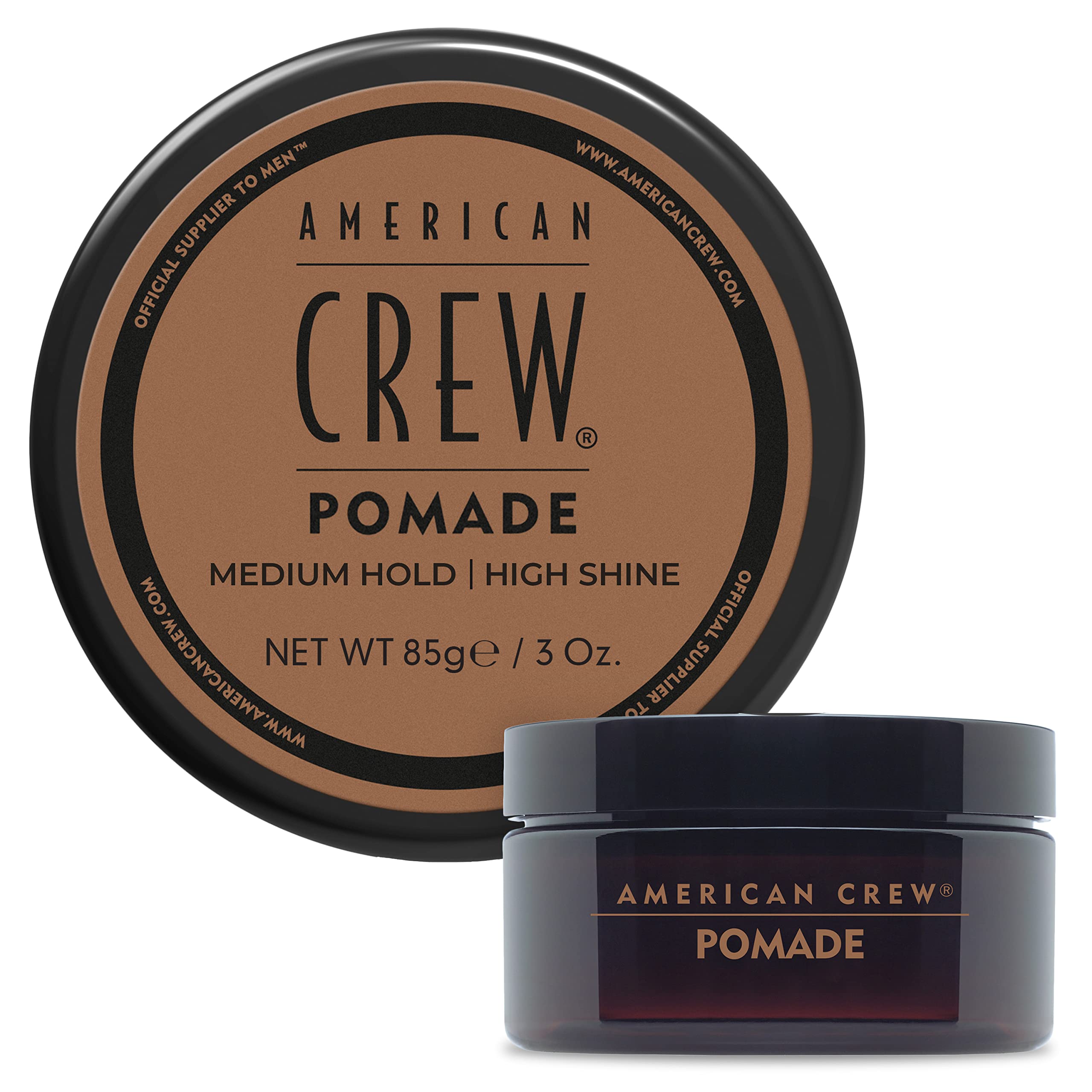 Foto 2 pulgar | Pomada Para El Cabello American Crew Medium Hold High Brillo 90 Ml - Venta Internacional.