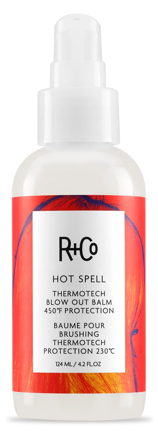 Foto 2 pulgar | Bálsamo Blow Out R+co Hot Spell Thermotech De 124 Ml Con Protección Térmica - Venta Internacional.