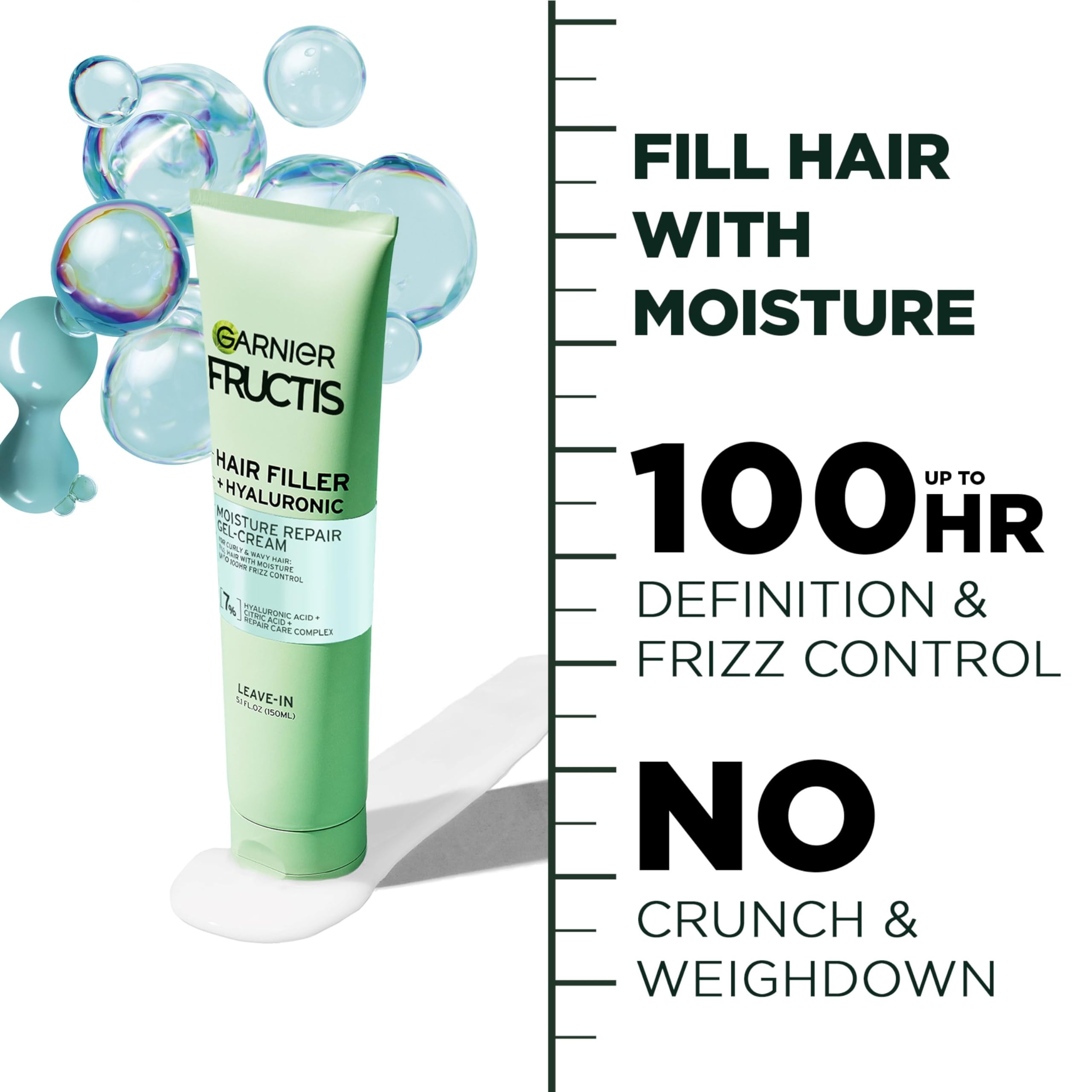 Foto 4 pulgar | Gel Para El Cabello Garnier Fructis Hair Filler Hidratante Repair 150 Ml - Venta Internacional.