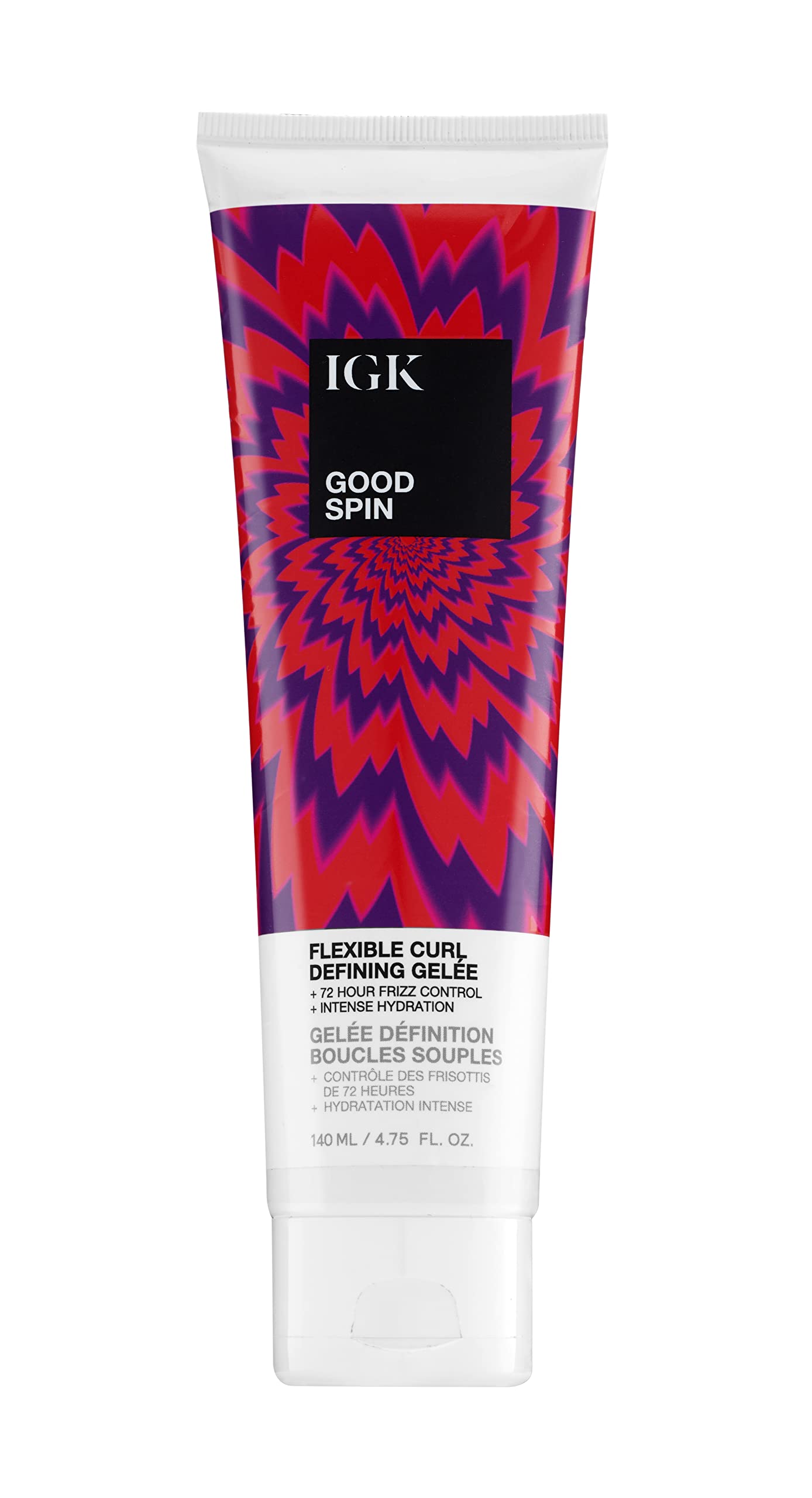 Foto 2 pulgar | Gel Para Definir Rizos Igk Good Spin, Hidratante Y Antiencrespamiento, 140 Ml - Venta Internacional.