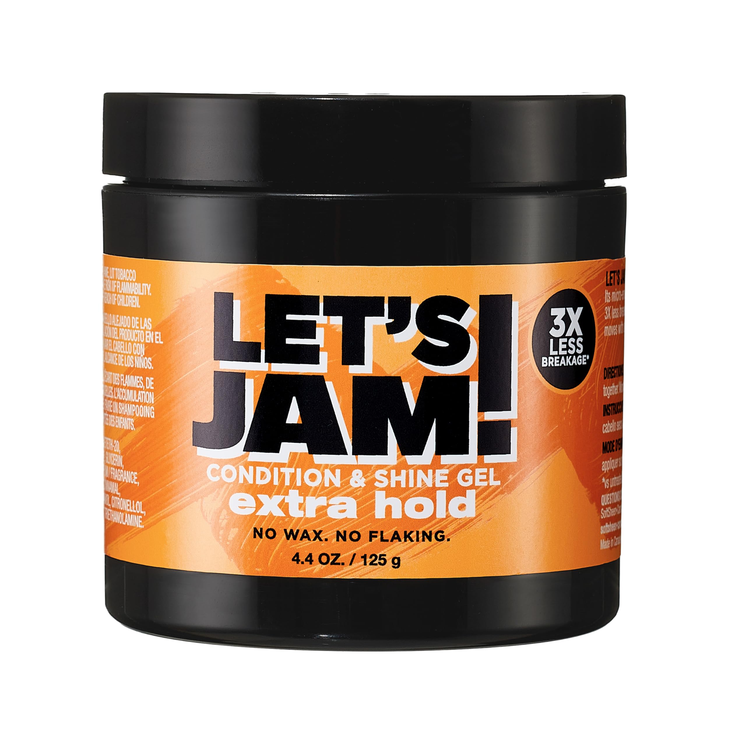 Foto 2 pulgar | Gel Para El Cabello Softsheen-carson Let's Jam! Extra Hold 130 Ml - Venta Internacional.