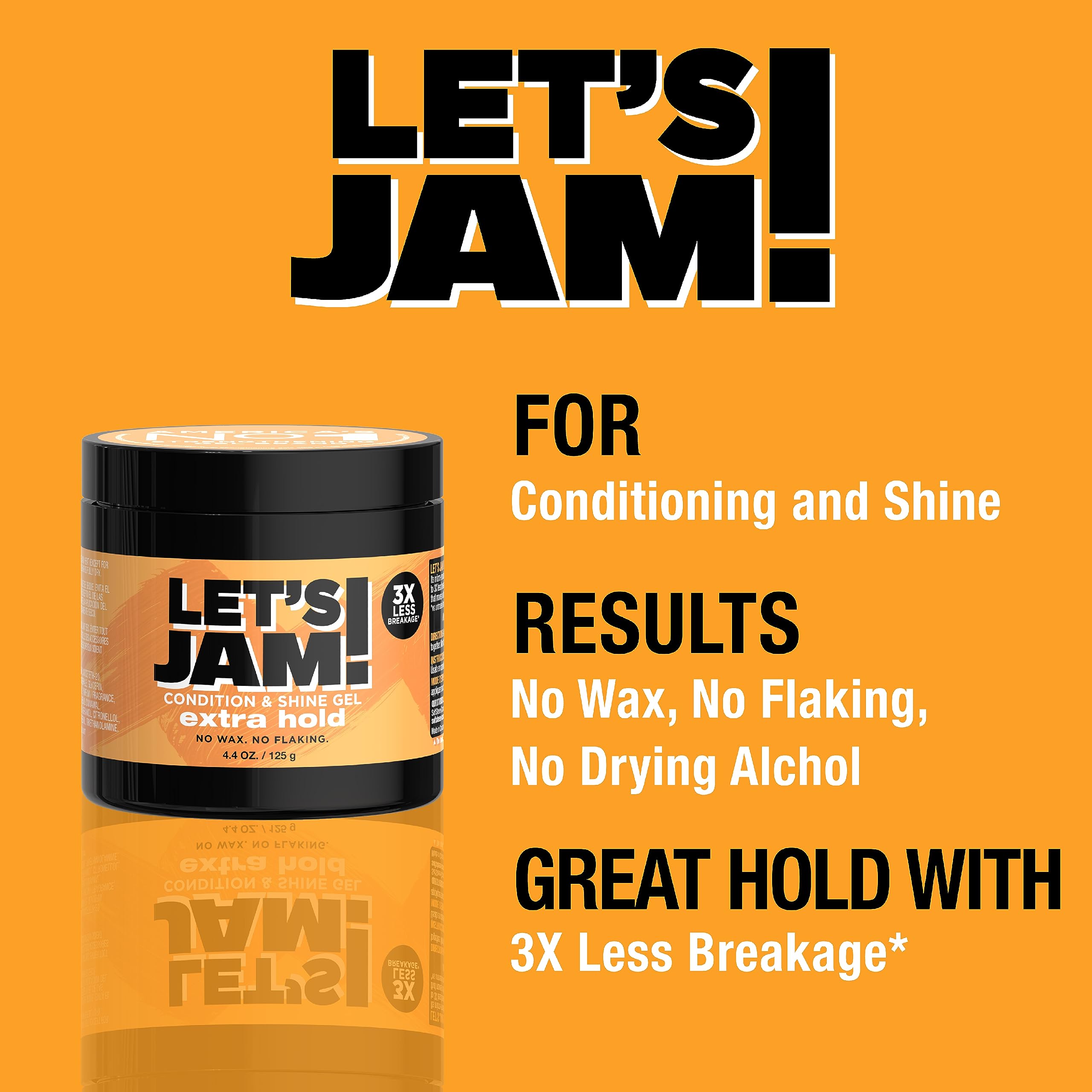 Foto 3 | Gel Para El Cabello Softsheen-carson Let's Jam! Extra Hold 130 Ml - Venta Internacional.