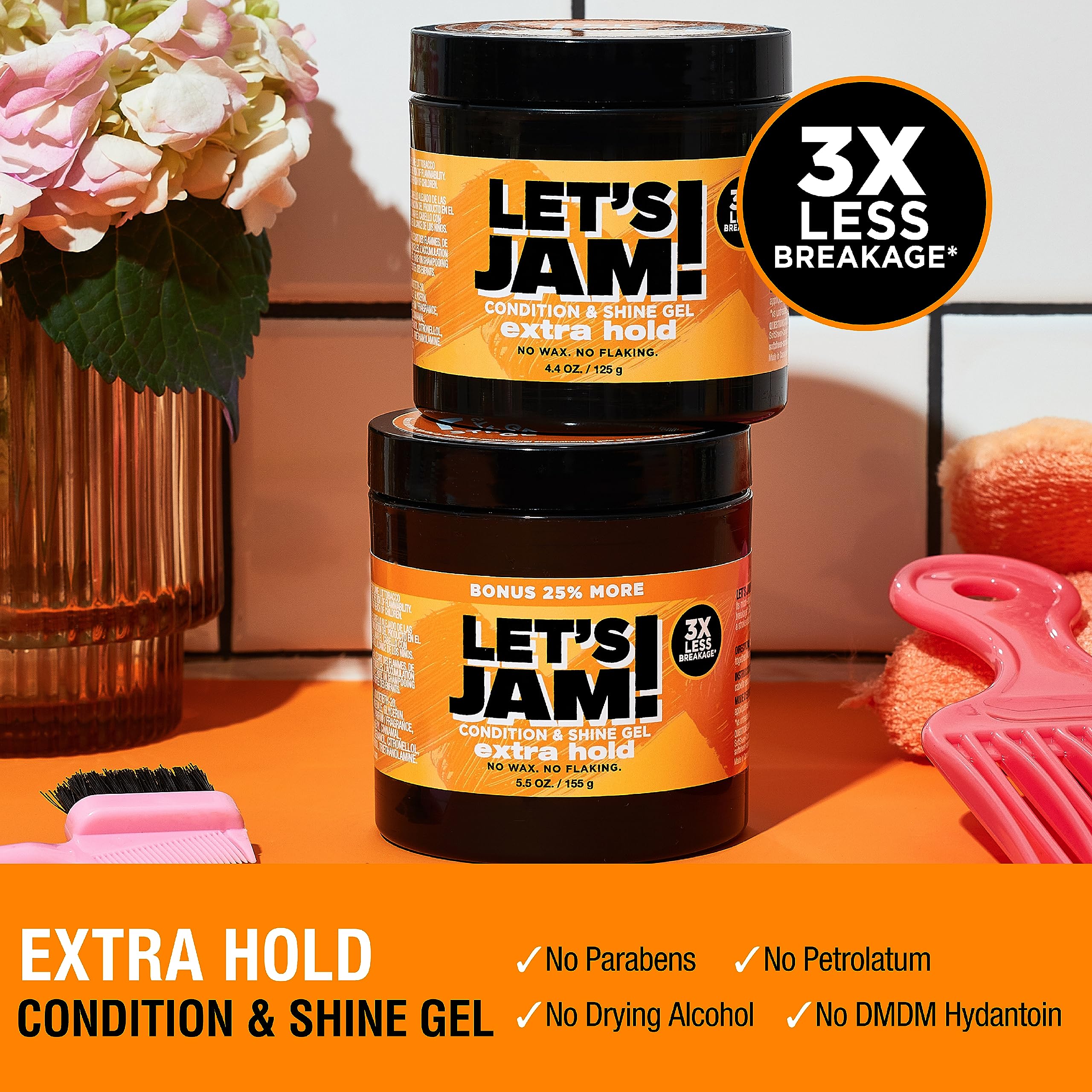 Foto 5 pulgar | Gel Para El Cabello Softsheen-carson Let's Jam! Extra Hold 130 Ml - Venta Internacional.