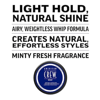 Foto 4 | Crema De Peinado American Crew Whip Light Hold 90 Ml Para Hombre - Venta Internacional.