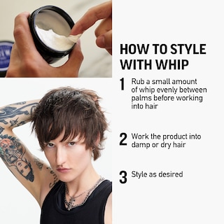 Foto 6 | Crema De Peinado American Crew Whip Light Hold 90 Ml Para Hombre - Venta Internacional.