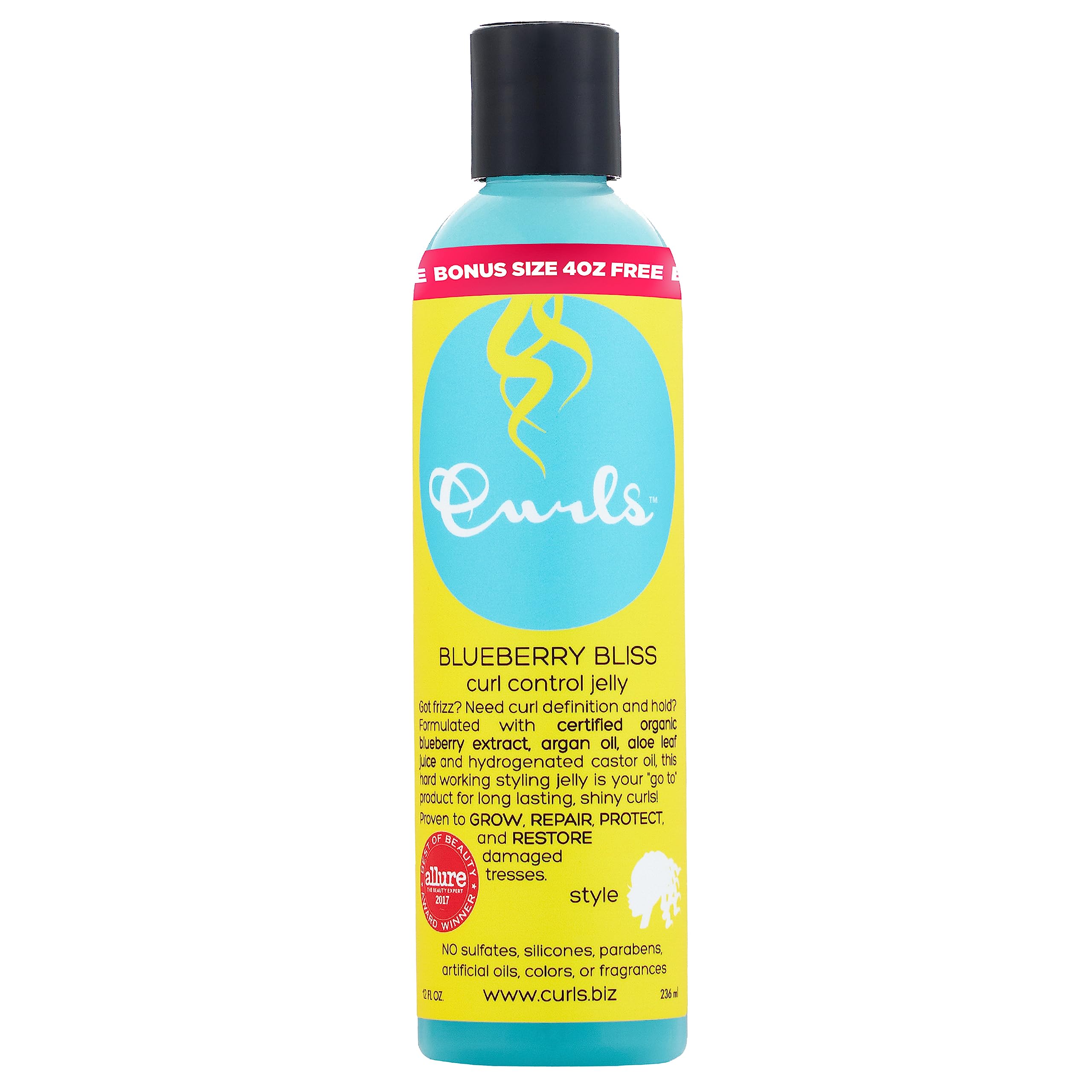 Hair Styler Curls Blueberry Bliss Control Jelly 355 Ml - Venta Internacional. $839