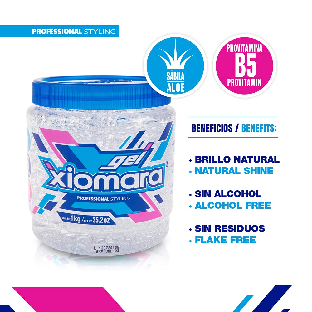 Foto 5 pulgar | Gel Para Peinar Xiomara Professional Con Aloe Vera, 250 Ml, Paquete De 4 - Venta Internacional.
