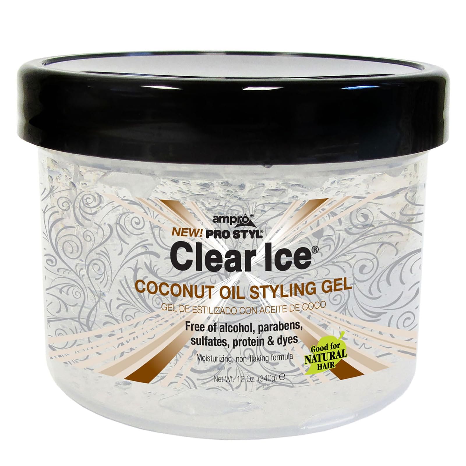 Gel De Peinado Ampro Pro Styl Coconut, 355 Ml, Hidratante - Venta Internacional. $408