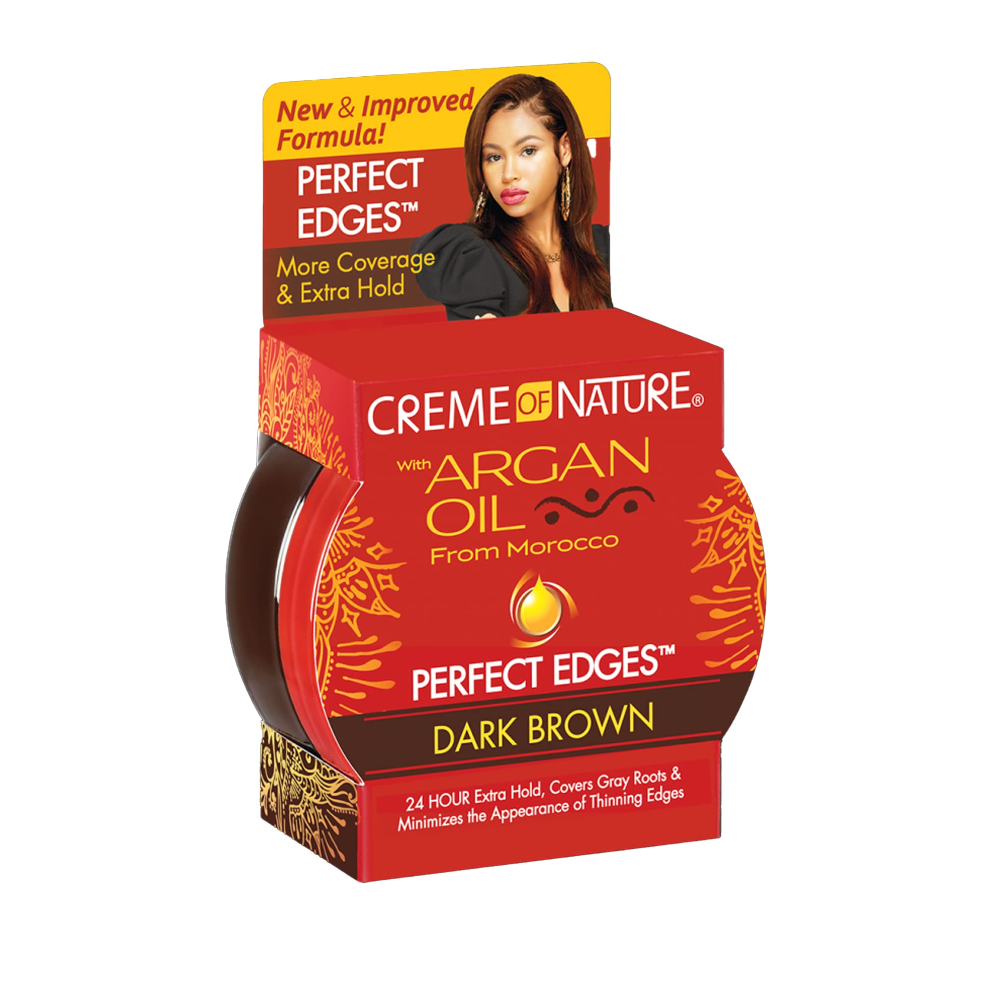 Foto 2 | Gel Para El Cabello Creme Of Nature Perfect Edges Con Aceite De Argán, 65 Ml - Venta Internacional.