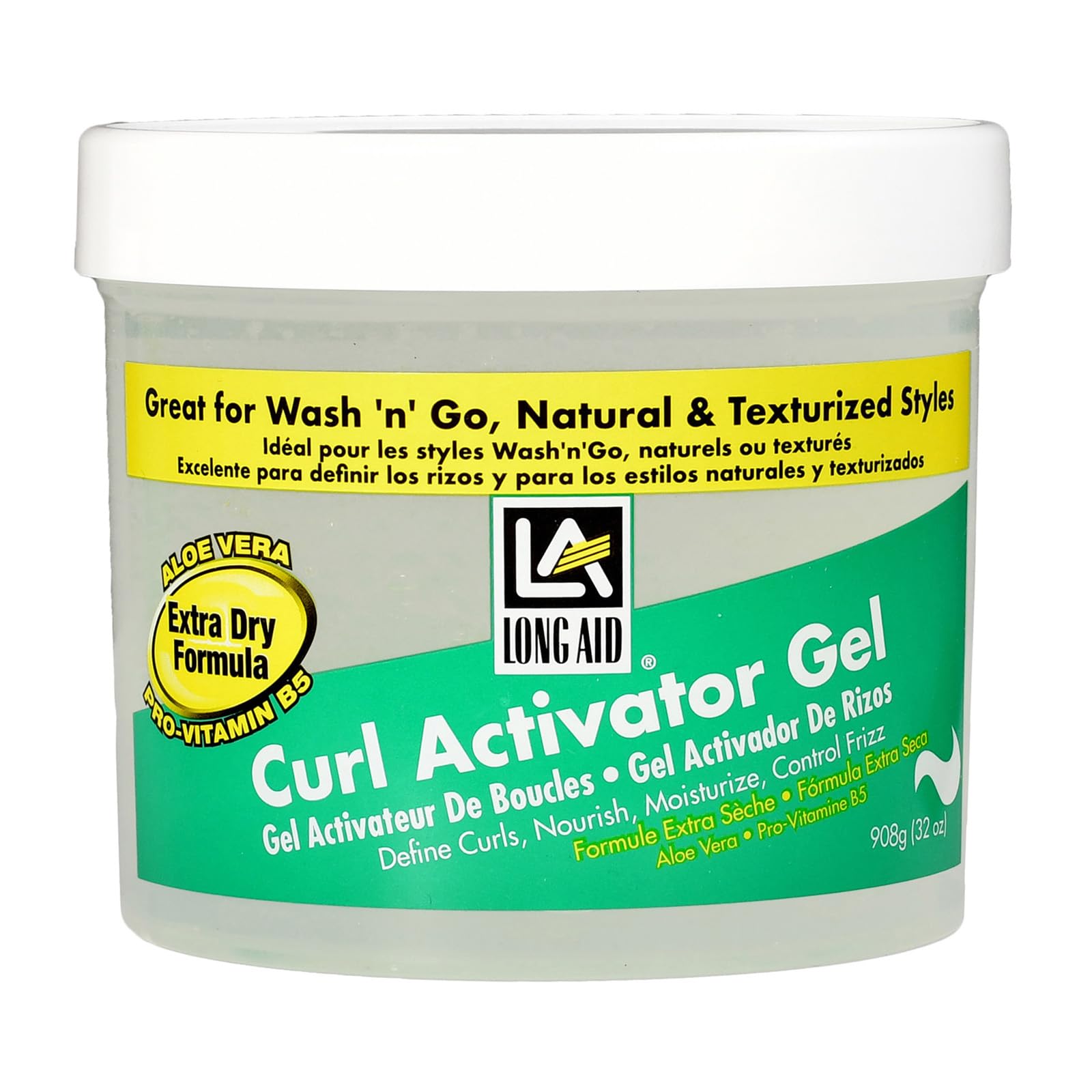 Foto 2 pulgar | Gel Activador Ampro Long-aid Con Aloe Vera, Proteína, 960 Ml - Venta Internacional.