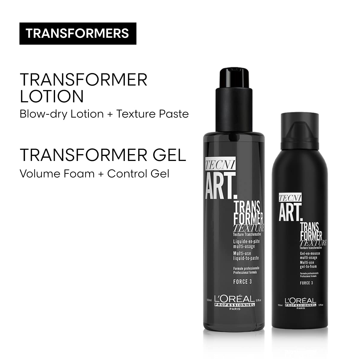 Foto 7 pulgar | Gel Transformer L'oreal Professionnel Añade Volumen Y Protección Contra El Calor - Venta Internacional.