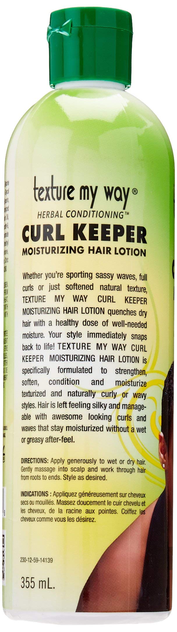 Foto 4 pulgar | Loción Curl Keeper Best Orig Texture My Way De África, 354 Ml - Venta Internacional.