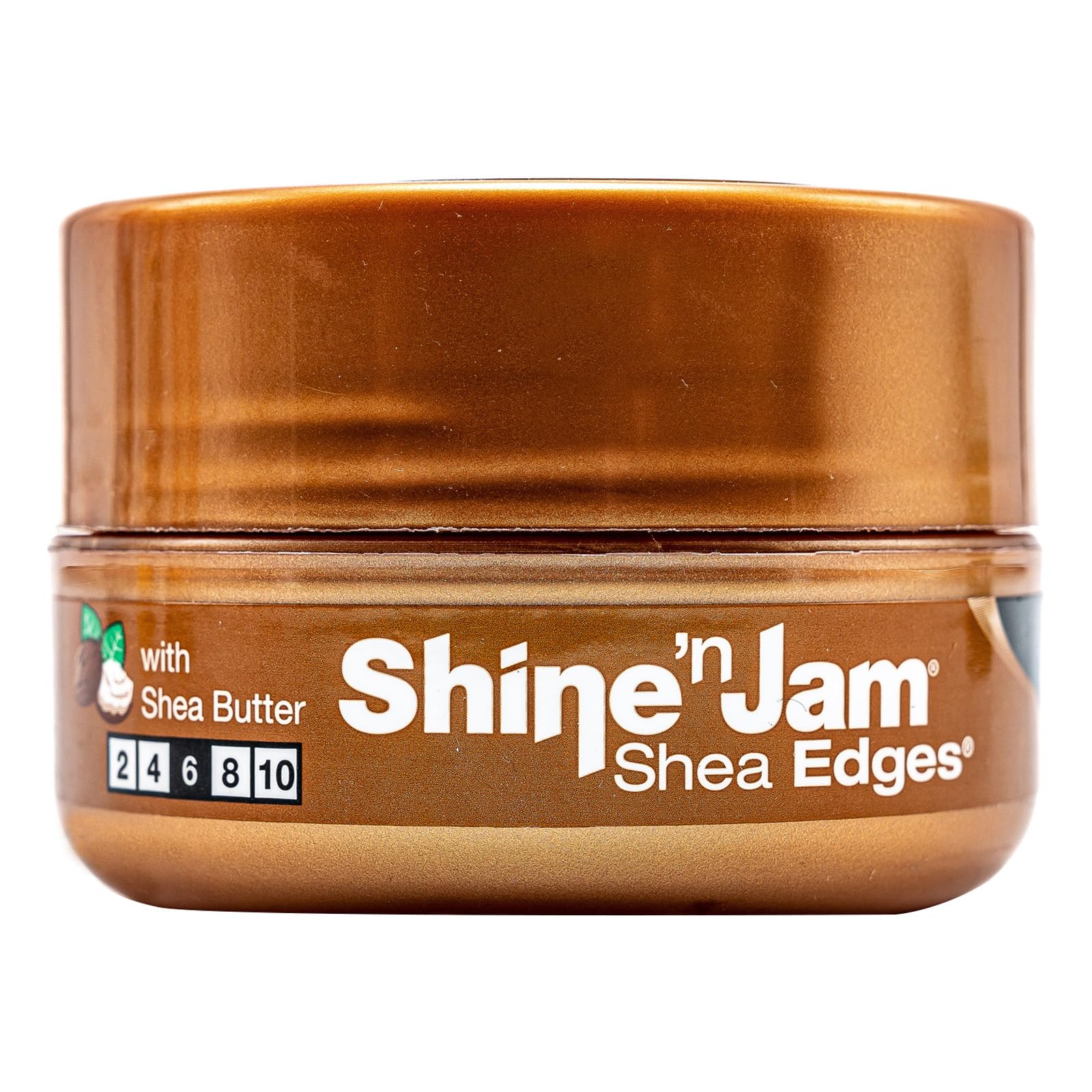 Foto 2 pulgar | Gel Para El Cabello Ampro Shine-n-jam Shea Edges 66 Ml Con Manteca De Karité - Venta Internacional.