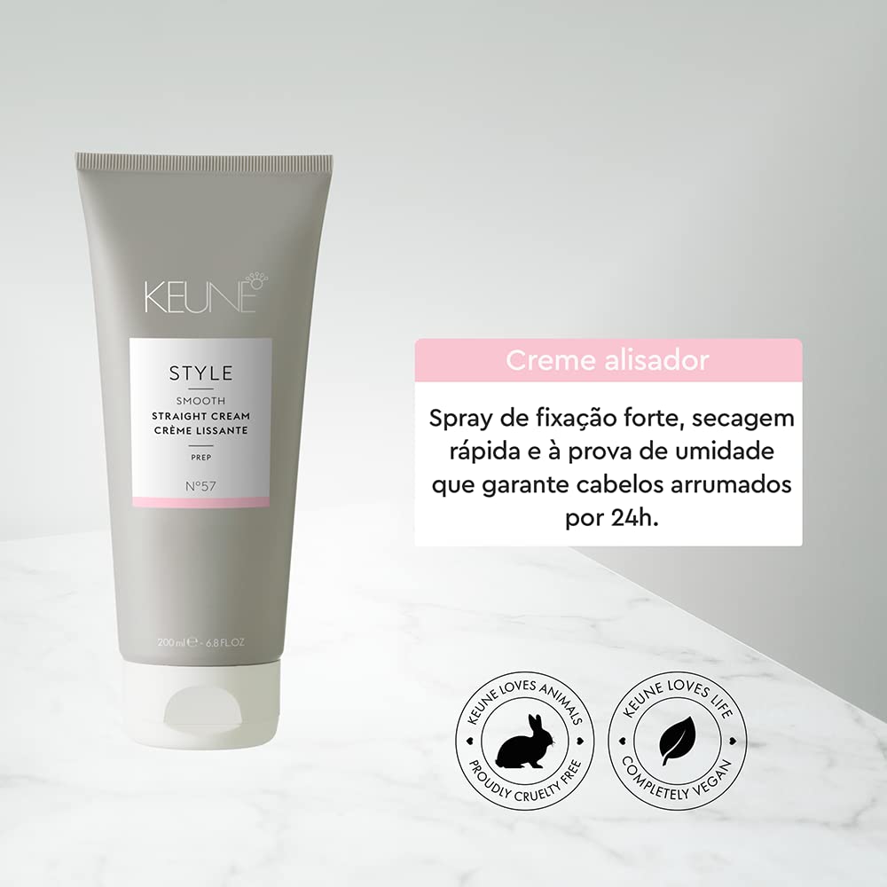 Foto 5 pulgar | Crema Para Alisar El Cabello Keune Style Straight 200 Ml - Venta Internacional.