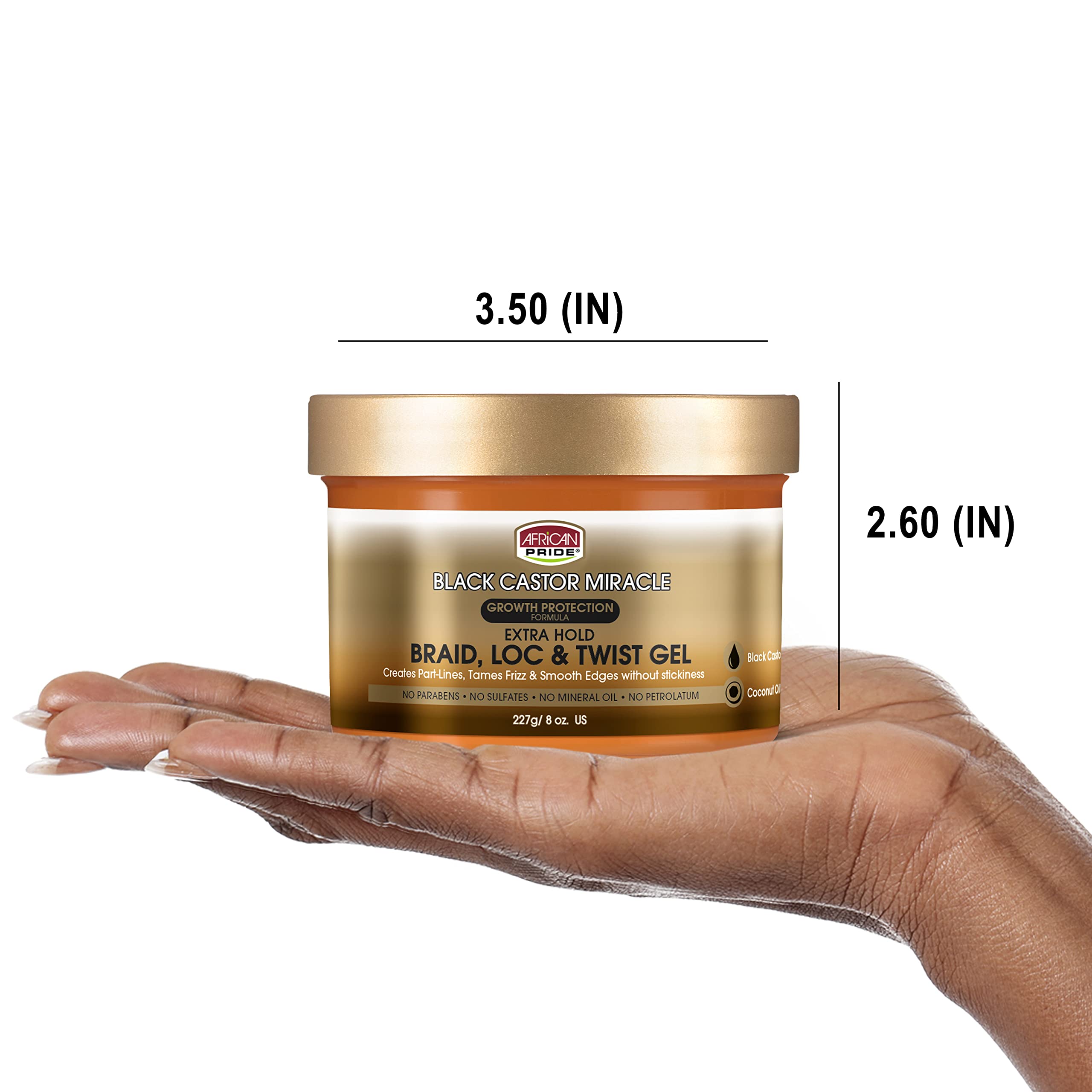 Foto 6 pulgar | Gel Para El Cabello African Pride Black Castor Miracle Extra Hold - Venta Internacional.
