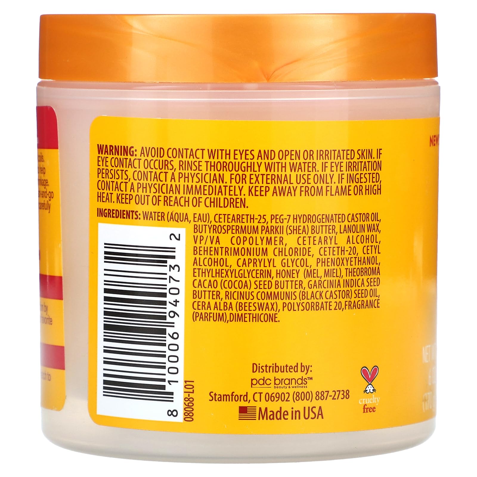 Foto 3 pulgar | Curl Stretch Paste Cantu Jamaican Black Castrol Oil 180 Ml - Venta Internacional.