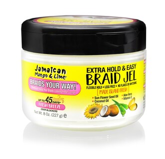 Foto 1 | Gel Jamaicano De Mango Y Lima Jml Extra Hold & Easy Braid 240 Ml - Venta Internacional.