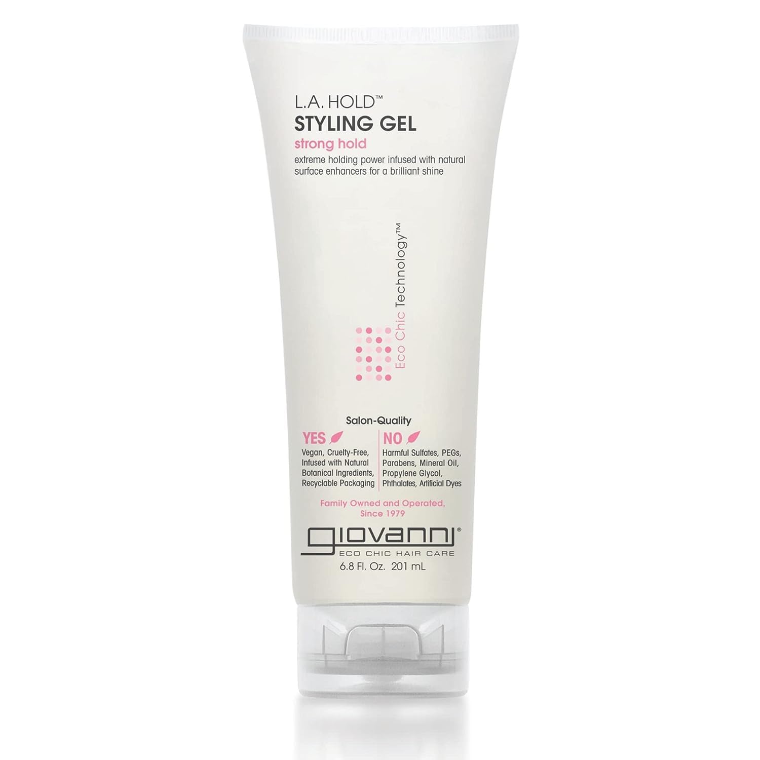 Gel De Peinado Giovanni L.a. Hold Strong Hold 200 Ml Vegan - Venta Internacional. $524