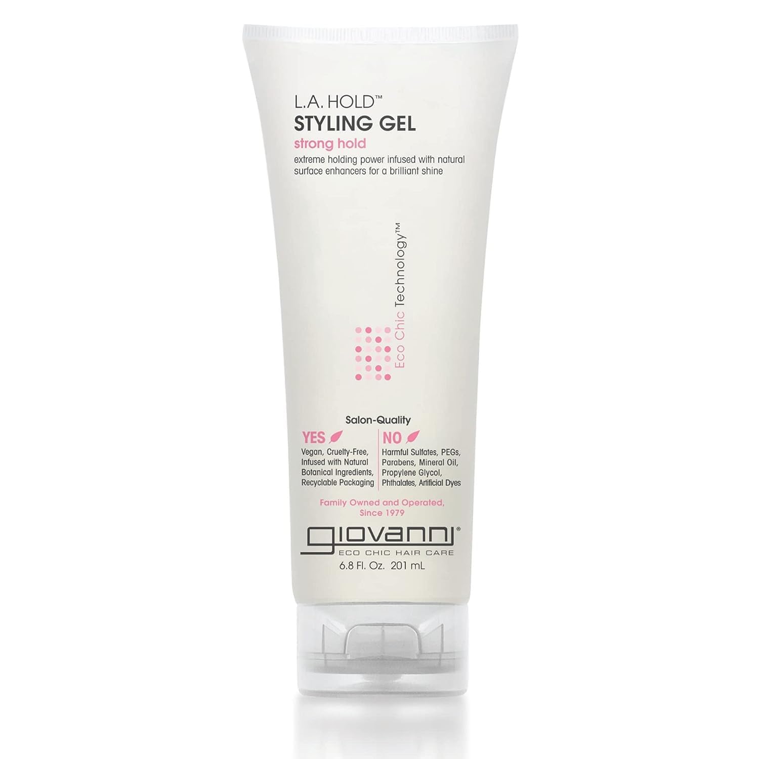 Gel De Peinado Giovanni L.a. Hold Strong Hold 200 Ml Vegan - Venta Internacional.