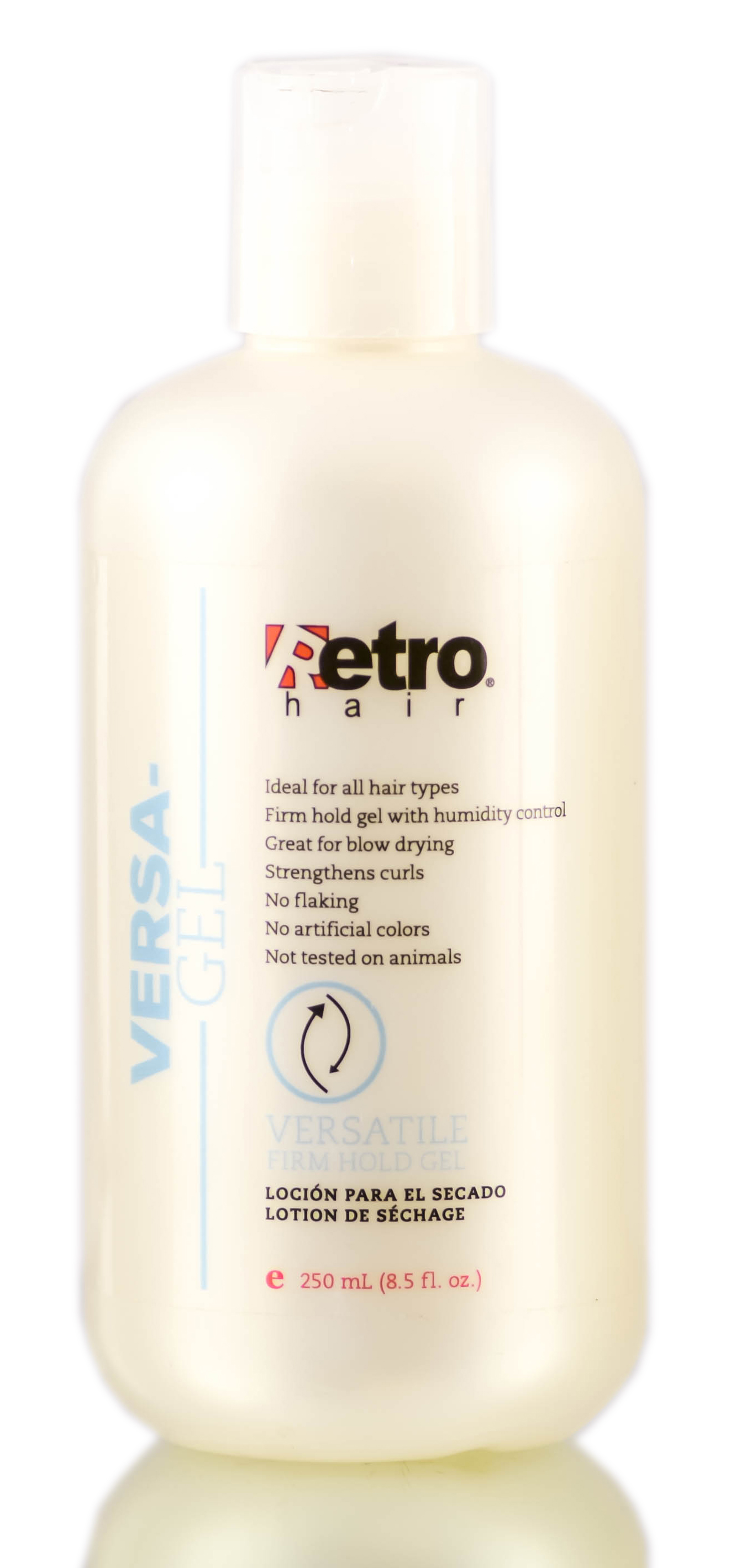 Gel Retro Hair Versa De 8 Onzas - Venta Internacional.